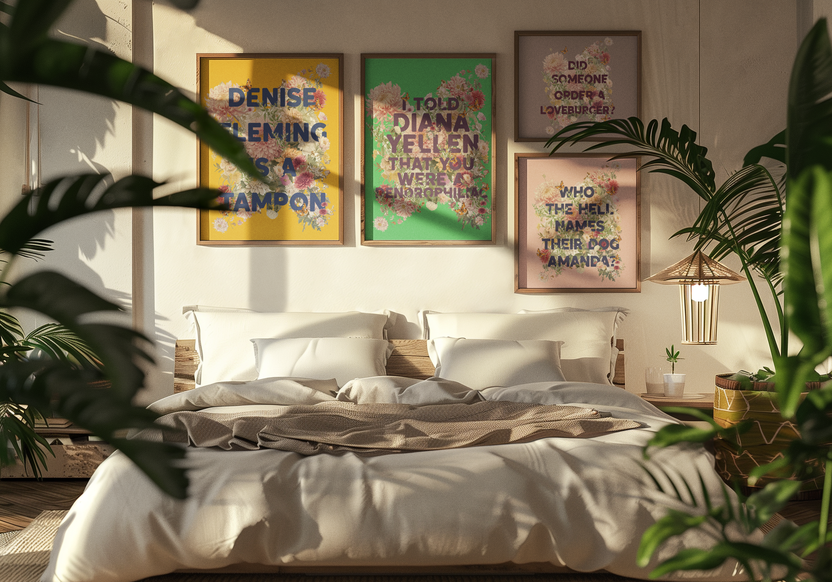 Can't Hardly Wait Inspired 90s Teen Movie Quote Wall Art Bundle | Retro Nostalgia Prints | Funny Y2K Party Decor | Digital Download Set of 4