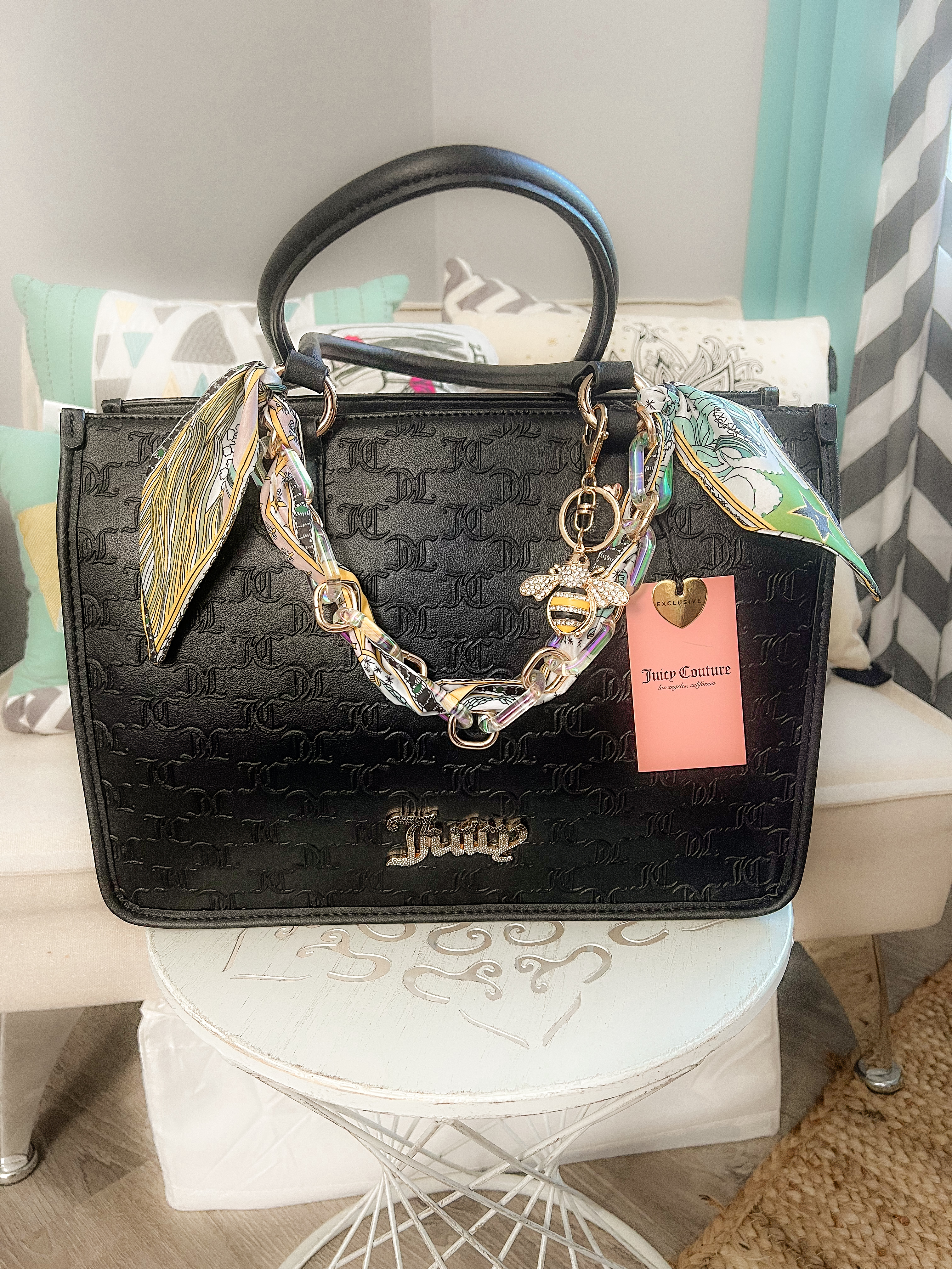 The Executive Realness Drop – Juicy Couture Structured Tote