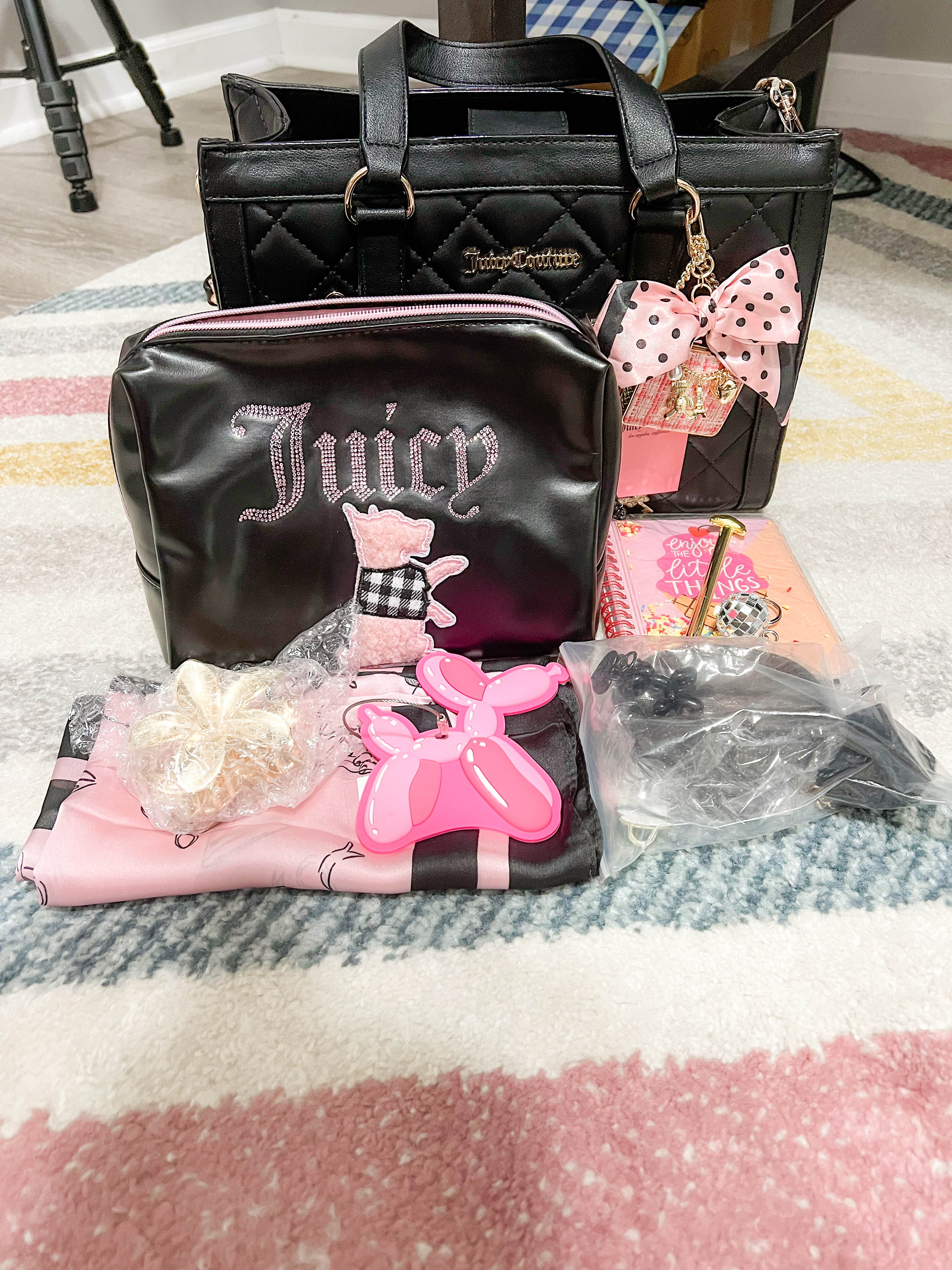 The Crown Jewel Drop – Juicy Couture Quilted Tote