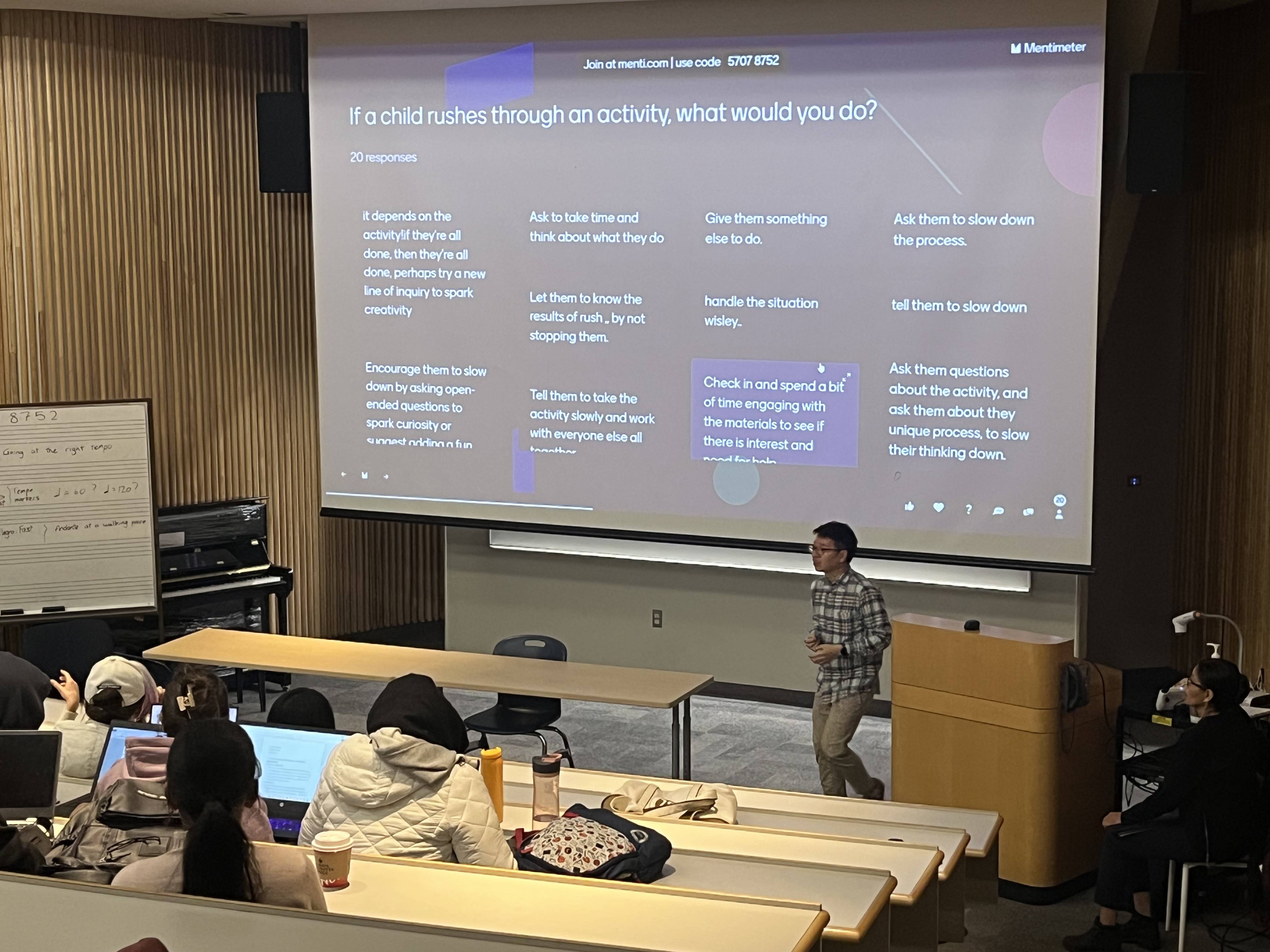 TRC Meets EDI Workshop # 1: Tempo Giusto