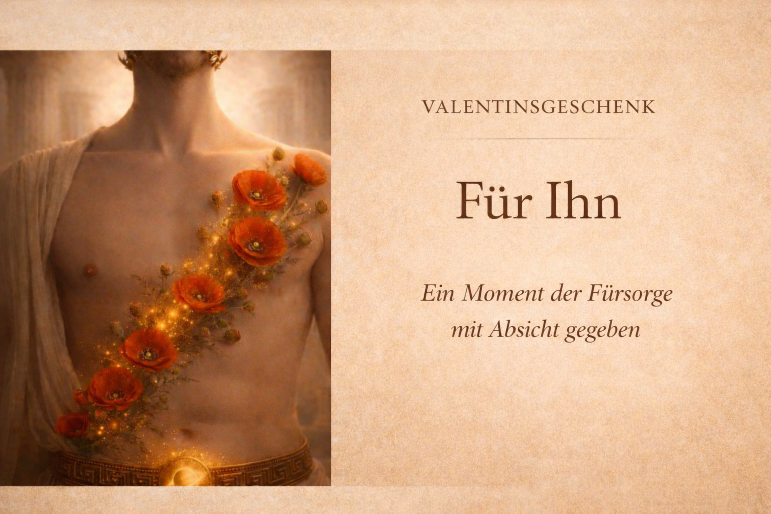 Geschenkgutschein - Eine Stunde Massage (DE)