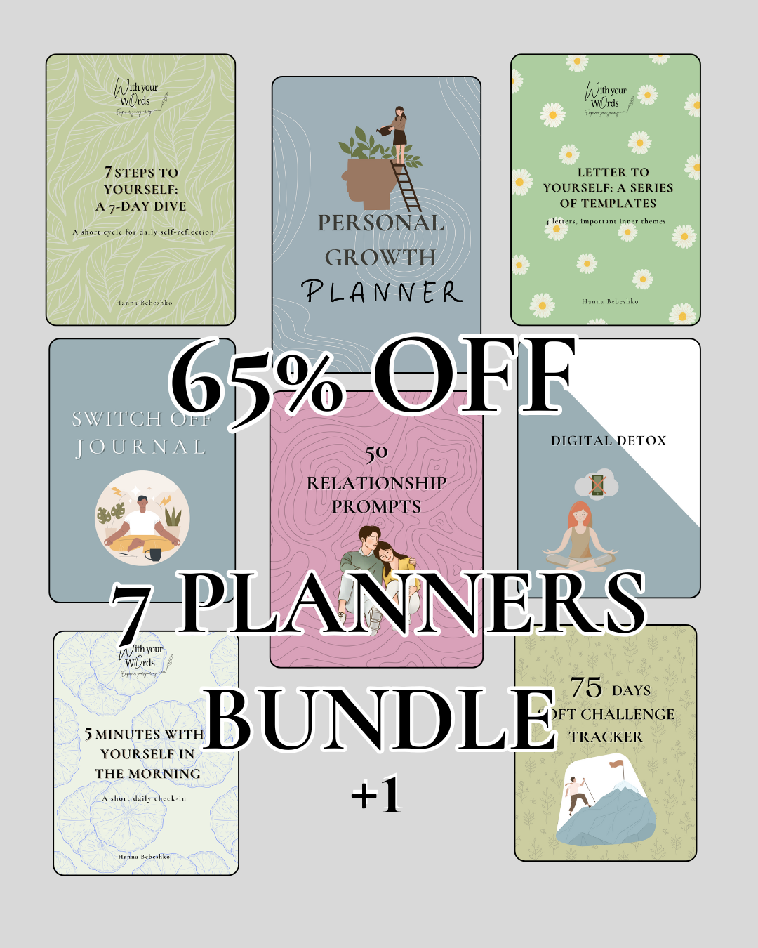 7 Planners Bundle PDF