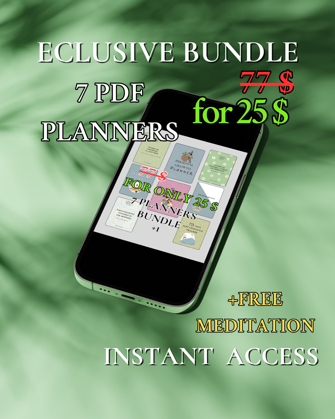 7 Planners Bundle PDF