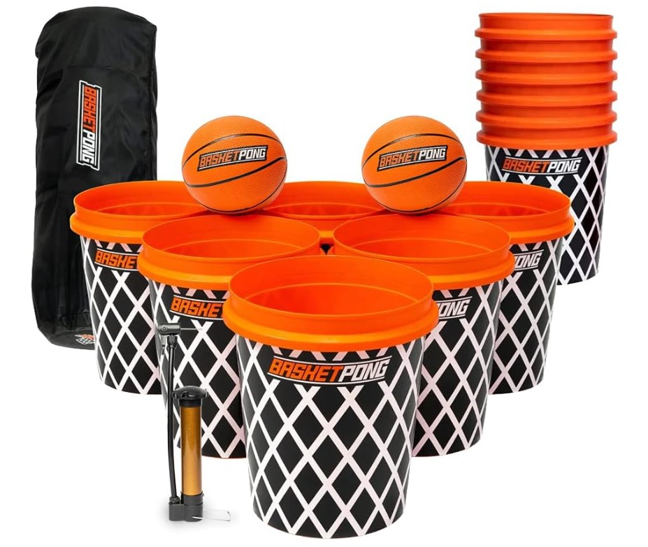 GIANT CUP PONG - BASKETBALL THEME