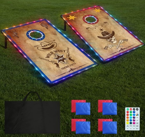 LED Cornhole