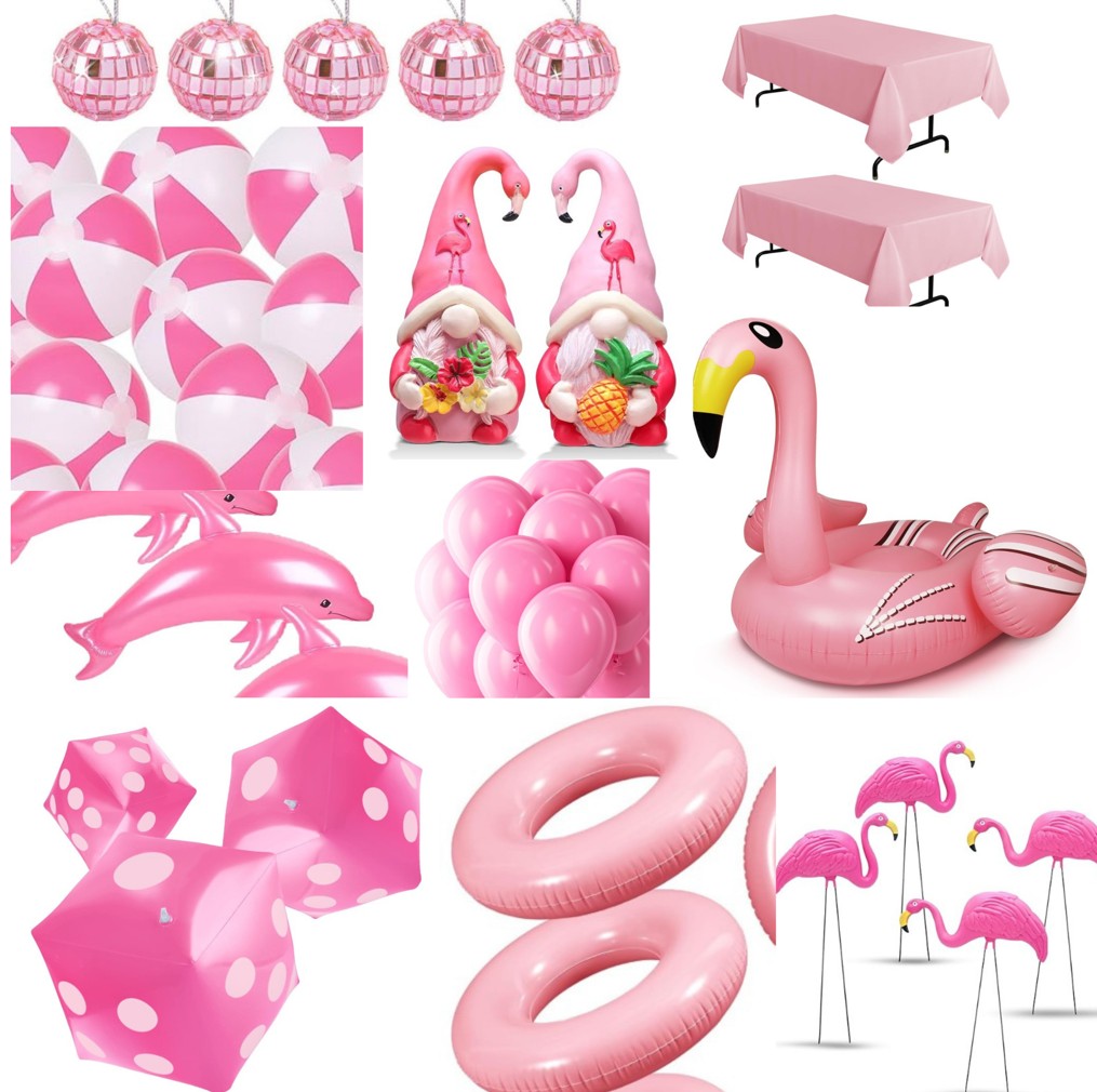 Pink Pool Party Package