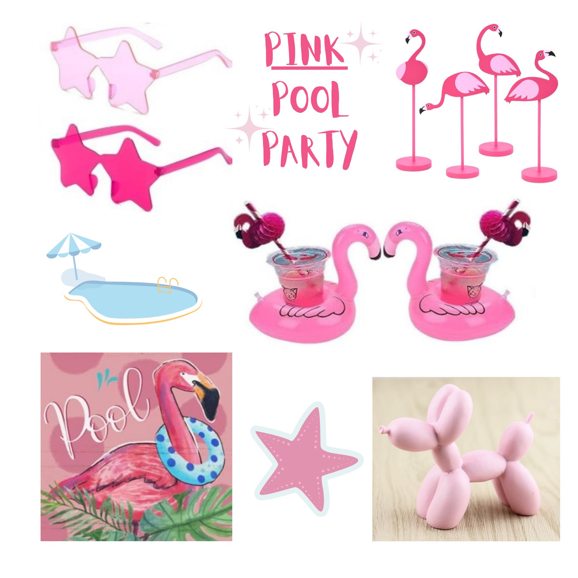 Pink Pool Party Package