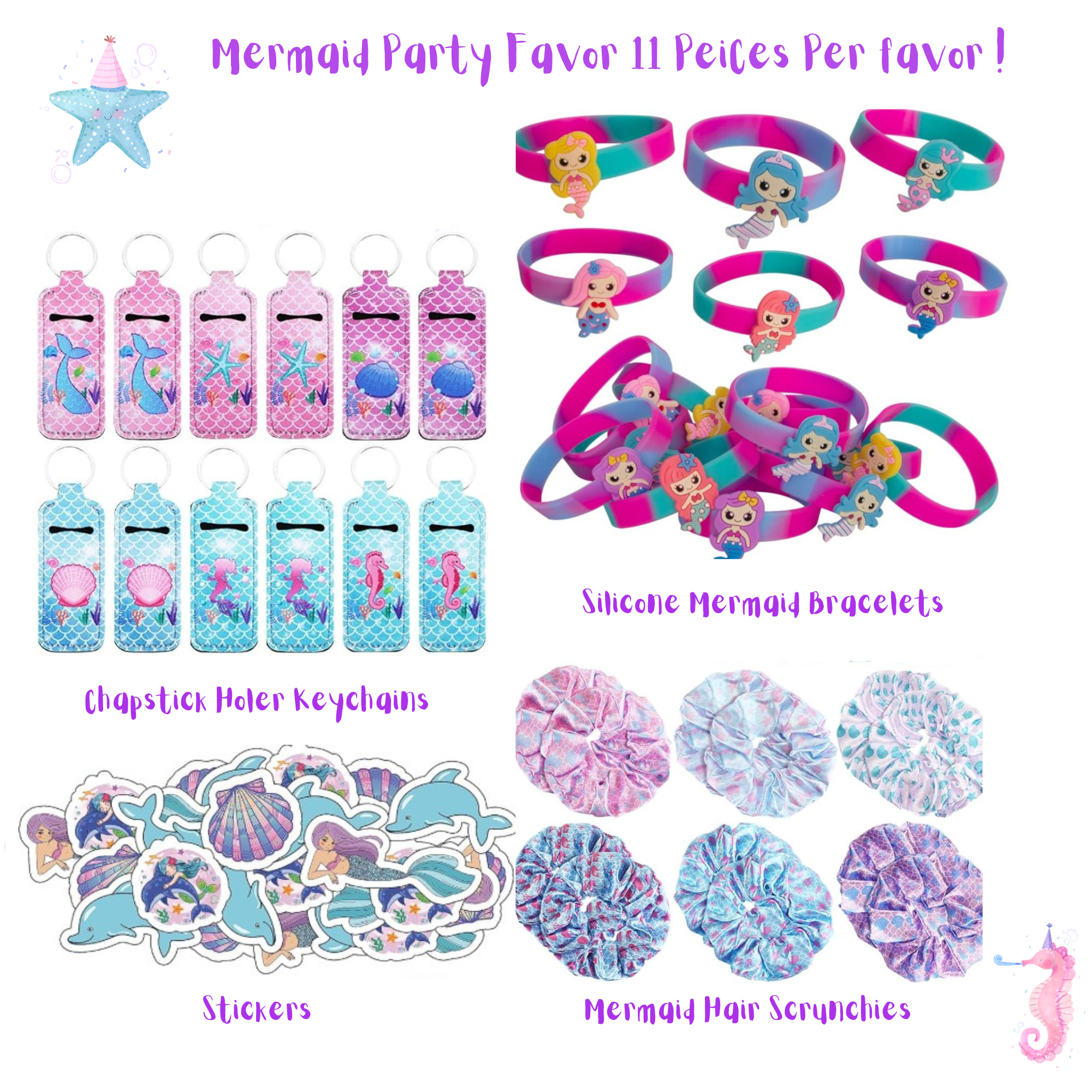 Mermaid Theme Pre- Planned POOL Party Package