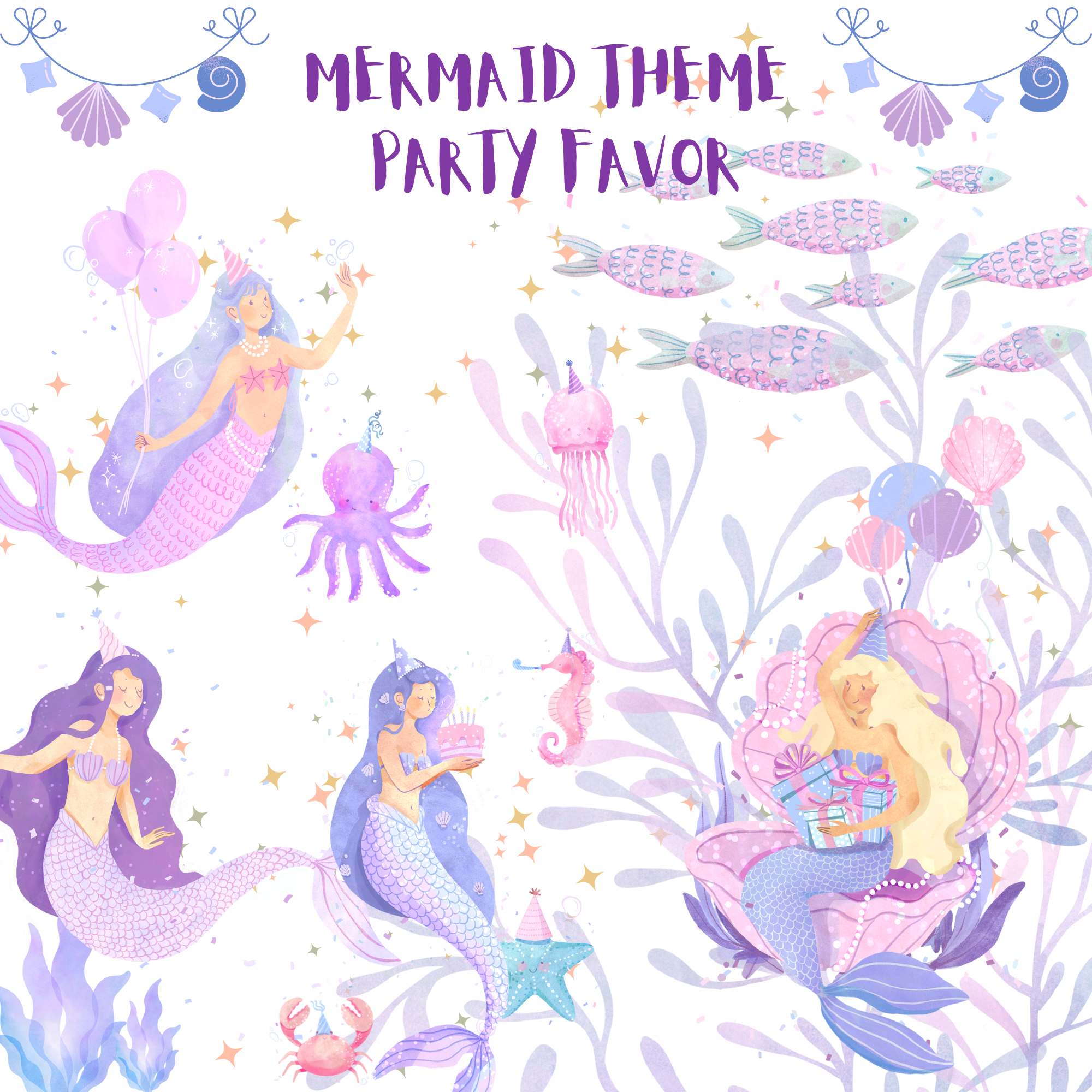 Mermaid Favor 