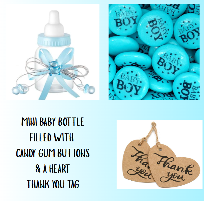 It's A Boy! Baby Shower Favor / Table Favor