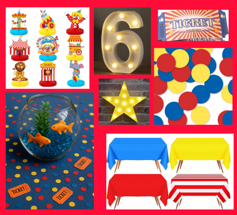 Carnival Party - Package A | 5 - 7 Years