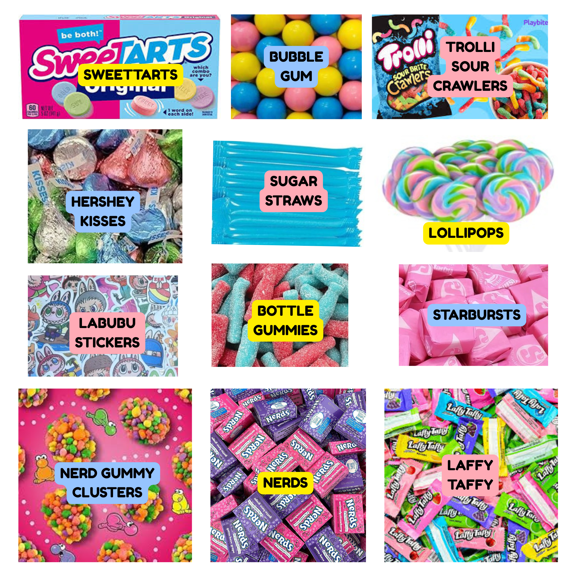Labubu Candy Table