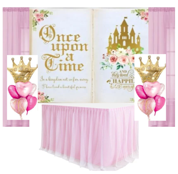 Princess Dessert Table - Pink & Gold W. Candy