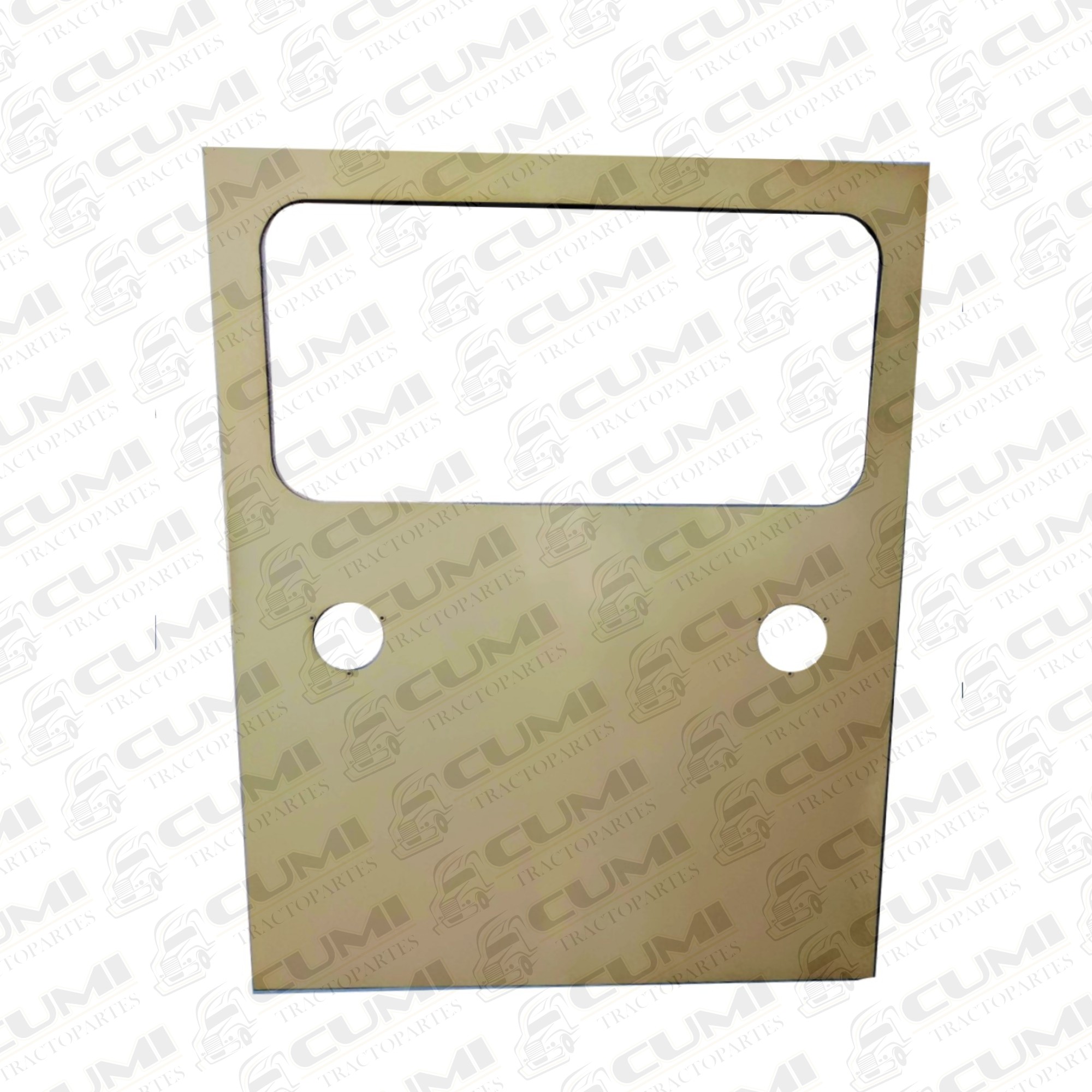 LIENZO TRASERO DE CABINA CON BARRENACION PARA PLAFONES Y MEDALLON T800 / T600 / T370