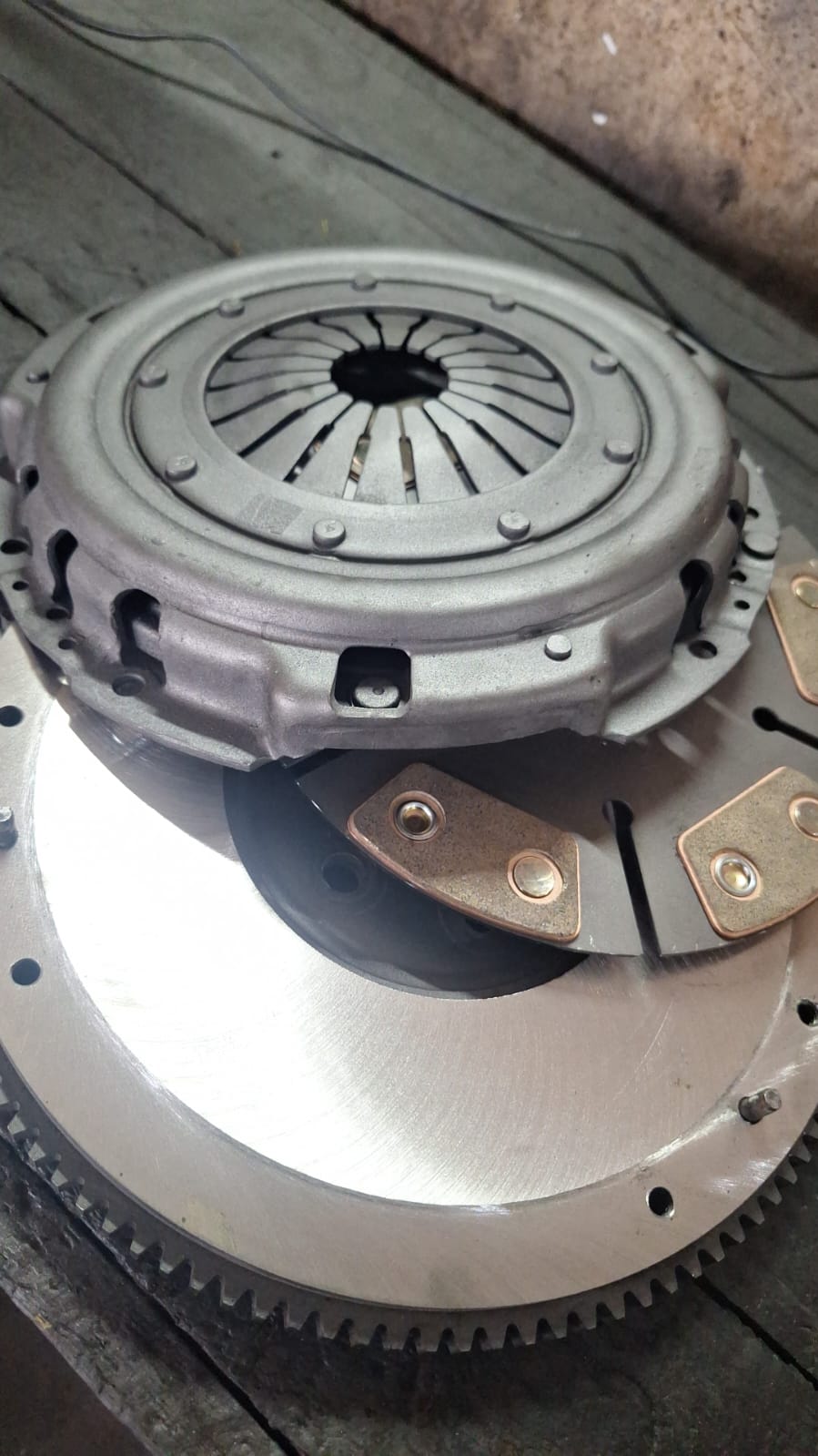 Kit Embreagem Pastilhada Marea Turbo Para Rachador