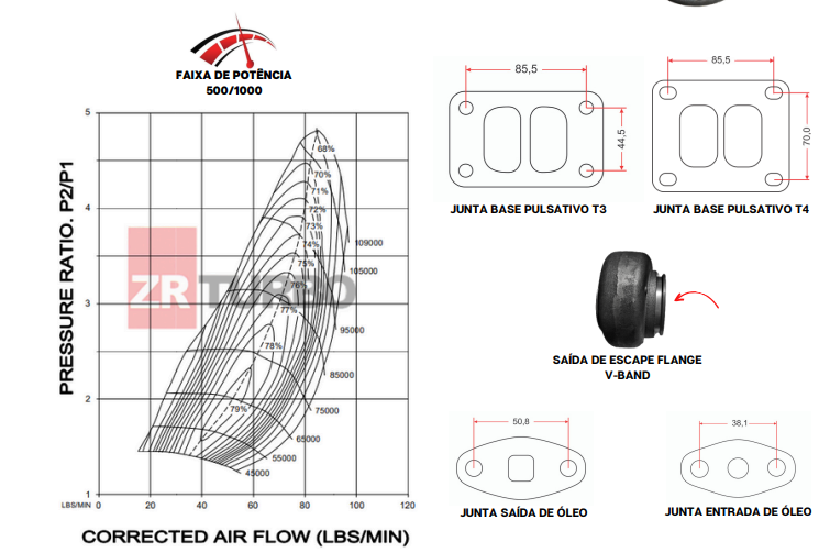 ZR6772 TURBO.72 BLACK (ROTOR BILLET)