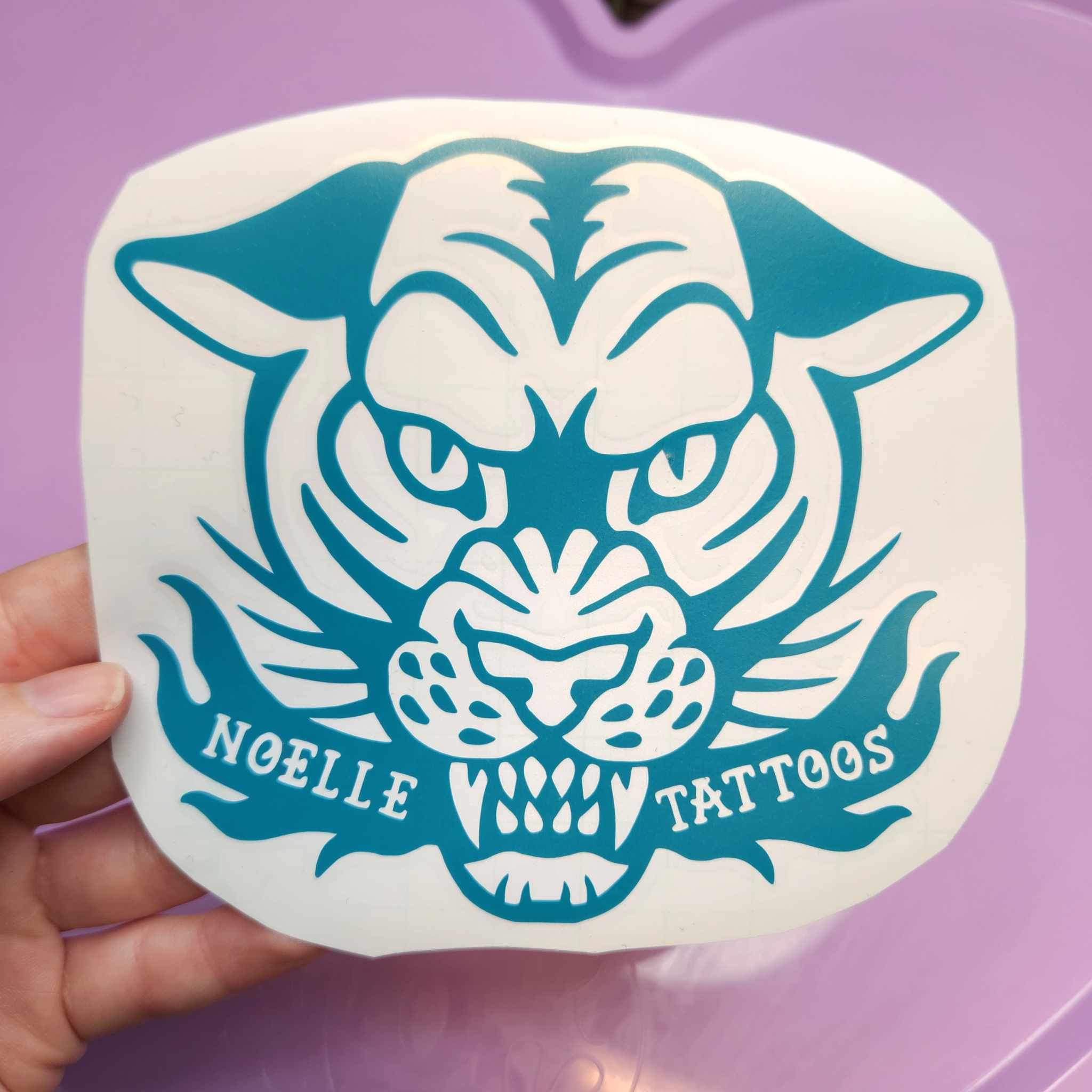 Panther Die-Cut Sticker