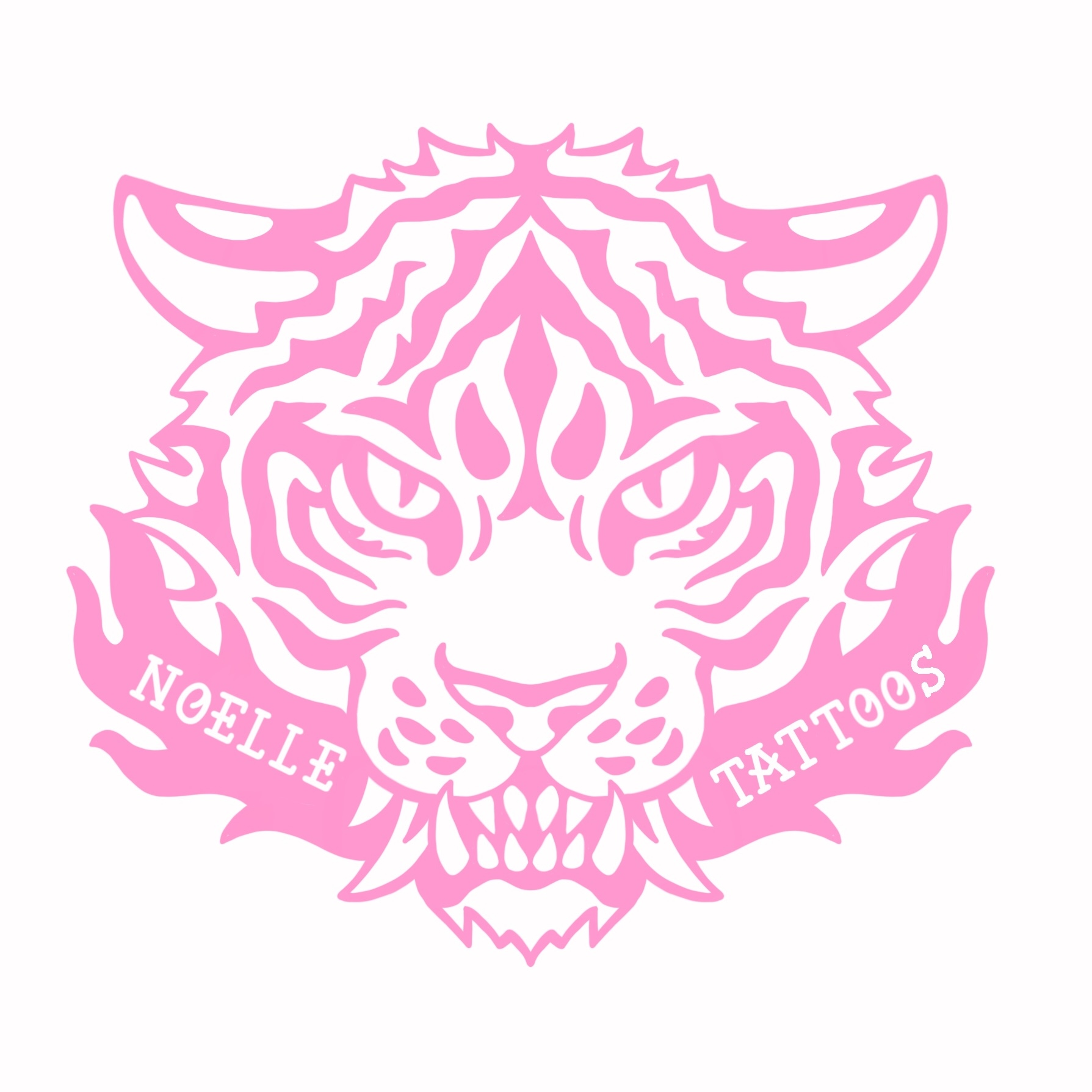 Tiger Die-Cut Sticker