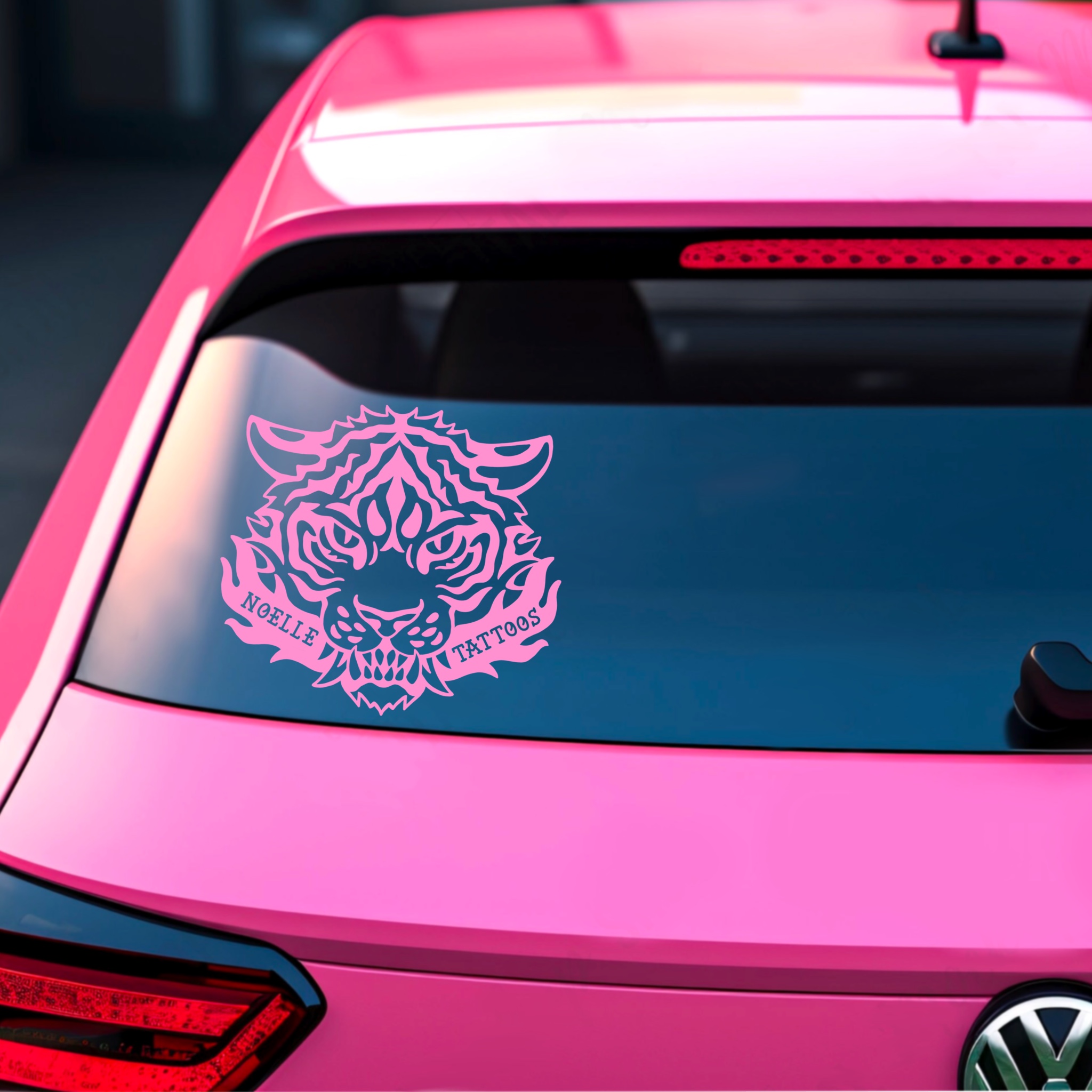 Tiger Die-Cut Sticker