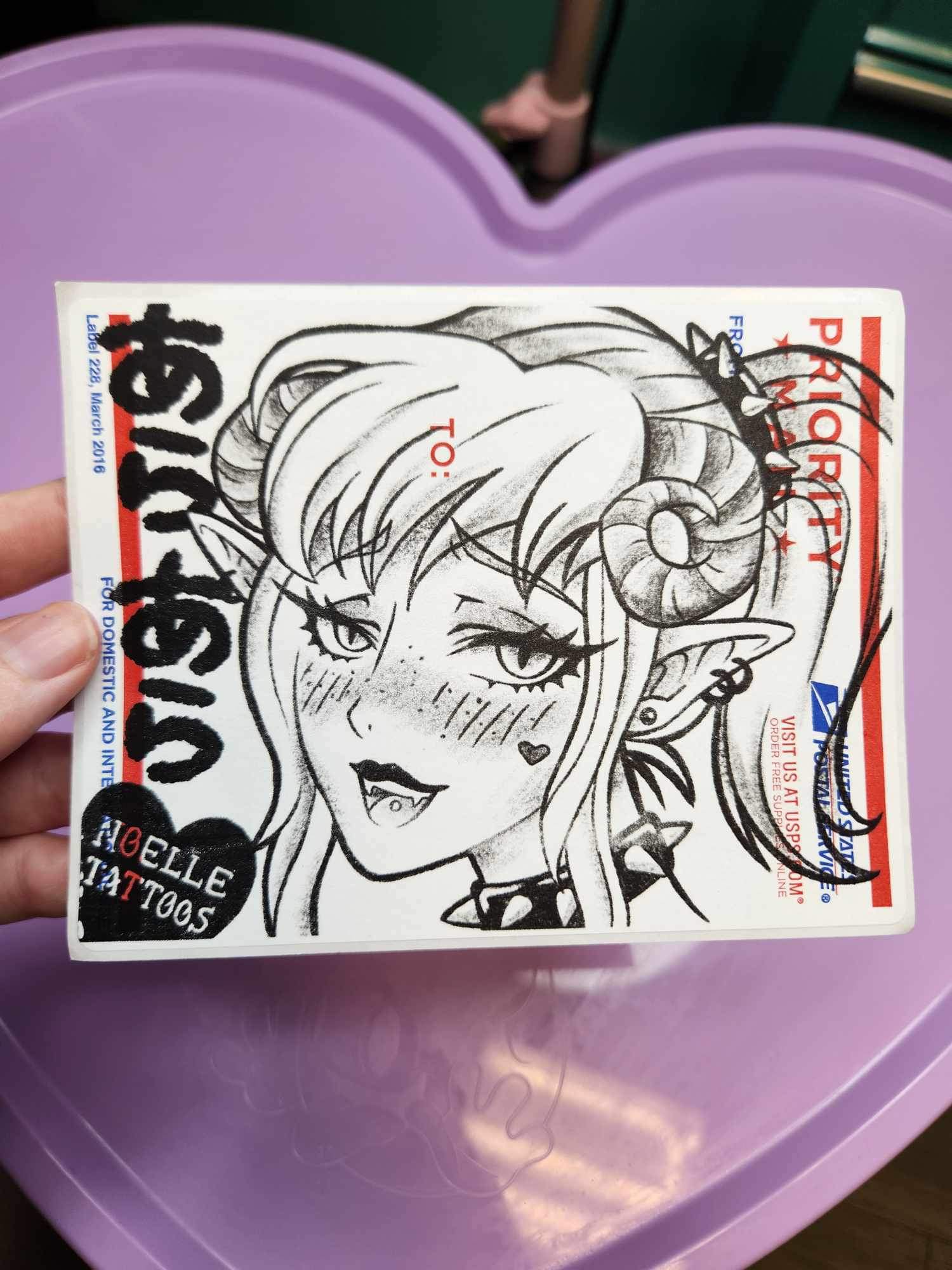 USPS Anime Stickers