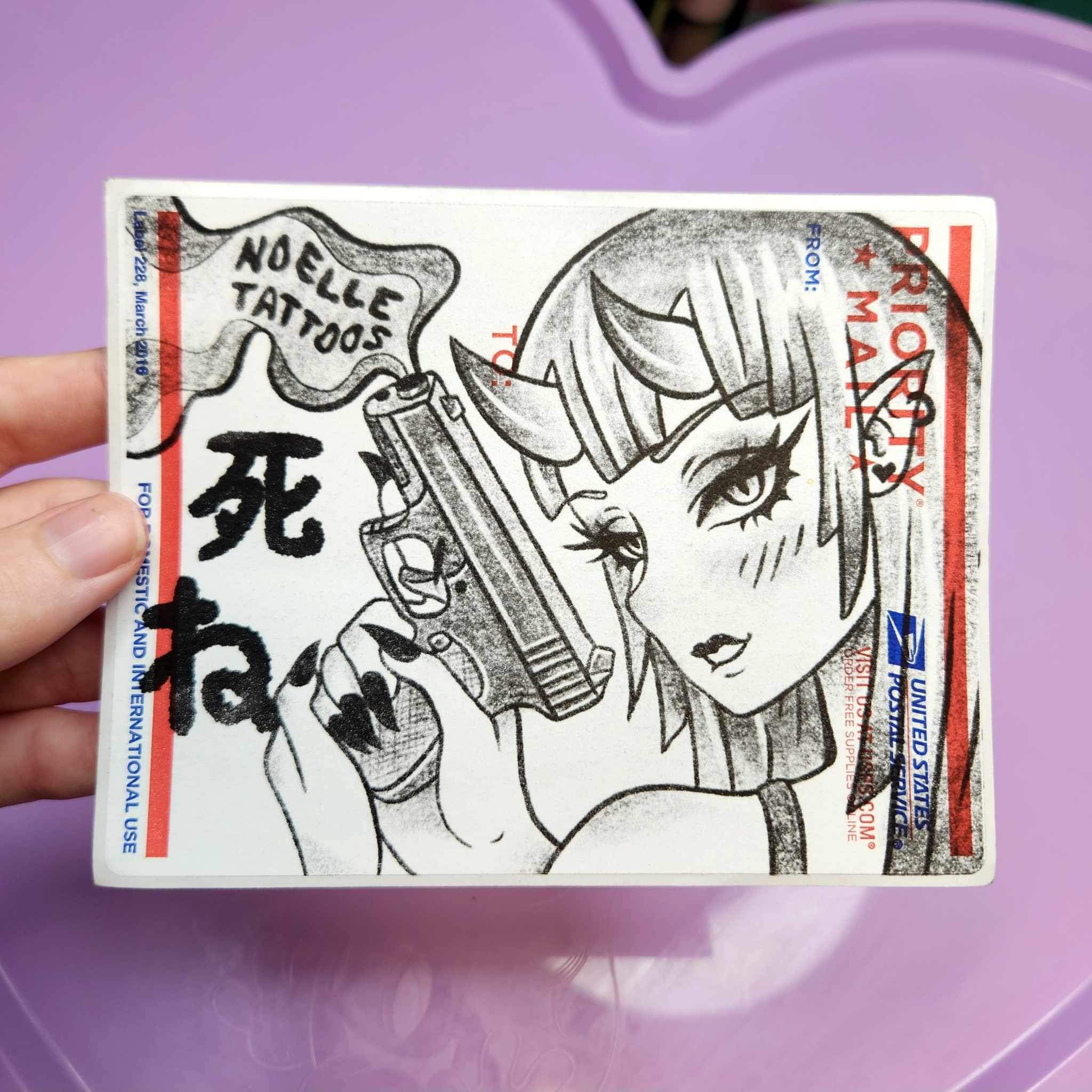 USPS Anime Stickers