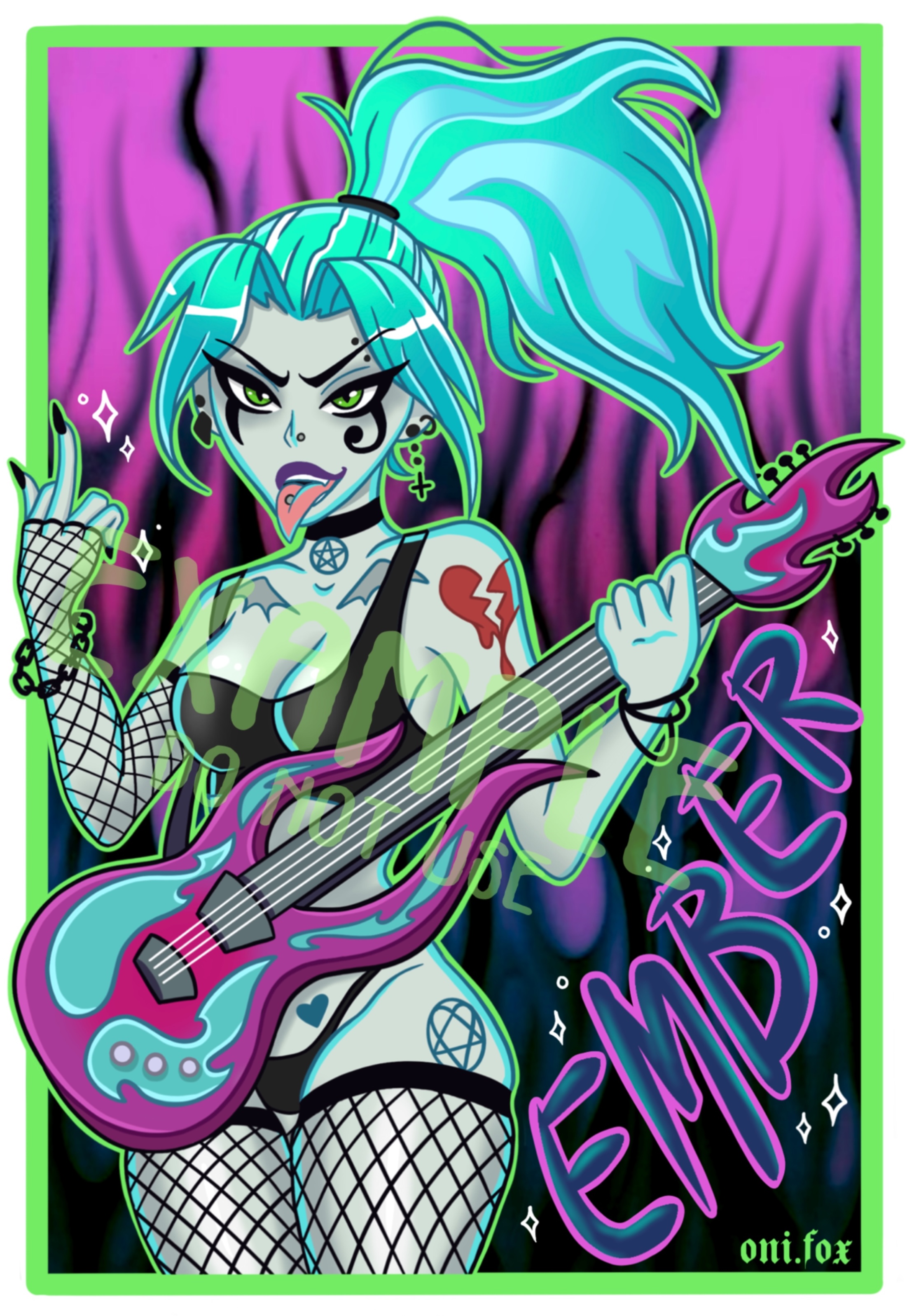 Ember Art Print