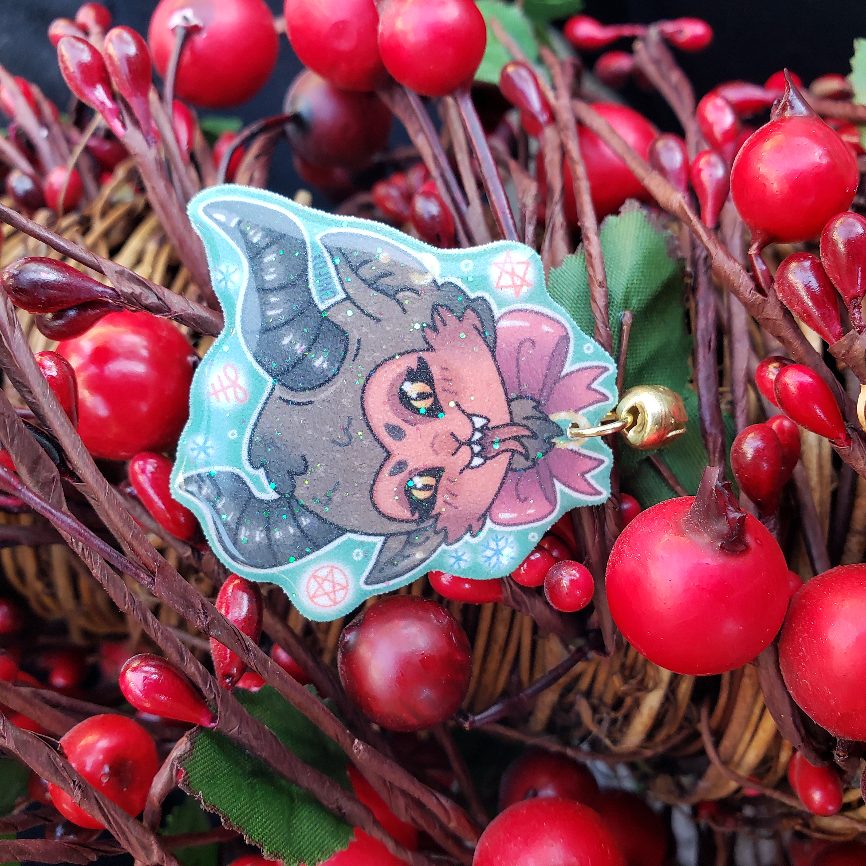 Krampus Pin