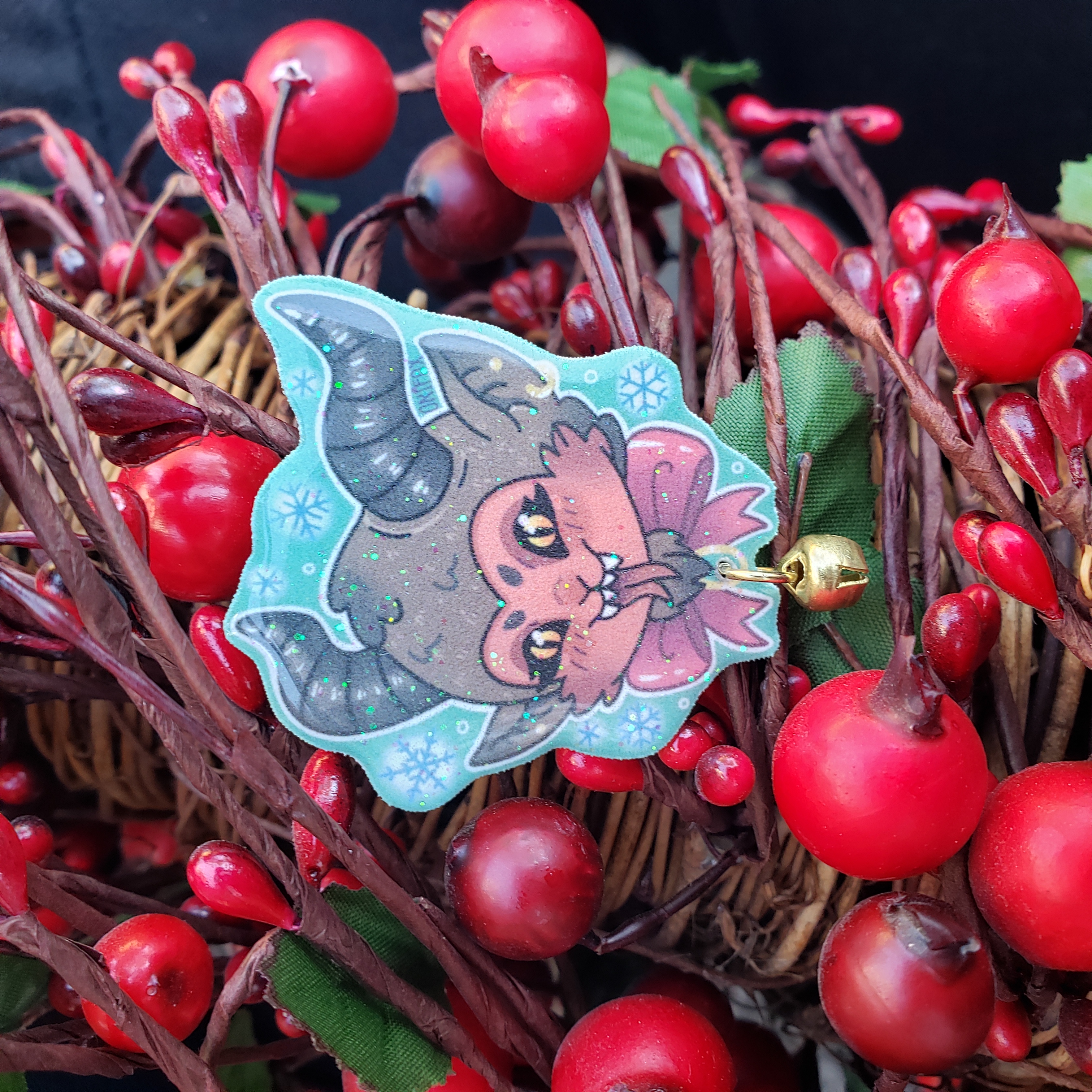 Krampus Pin