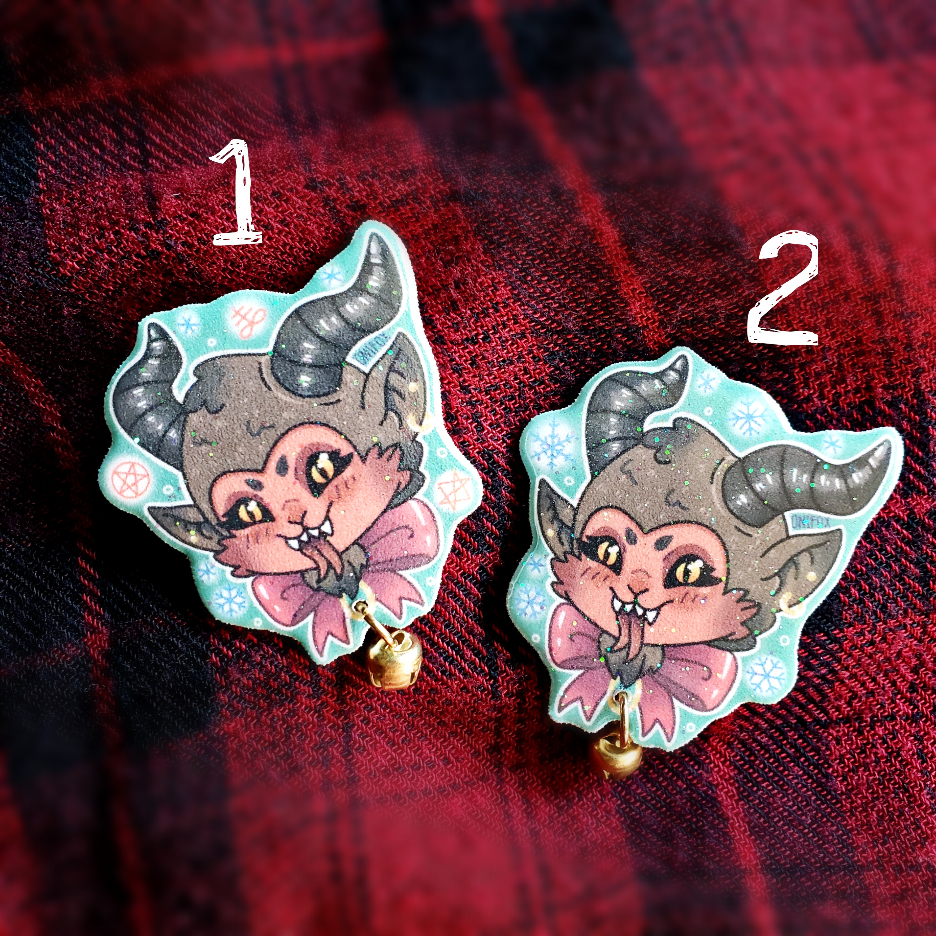 Krampus Pin