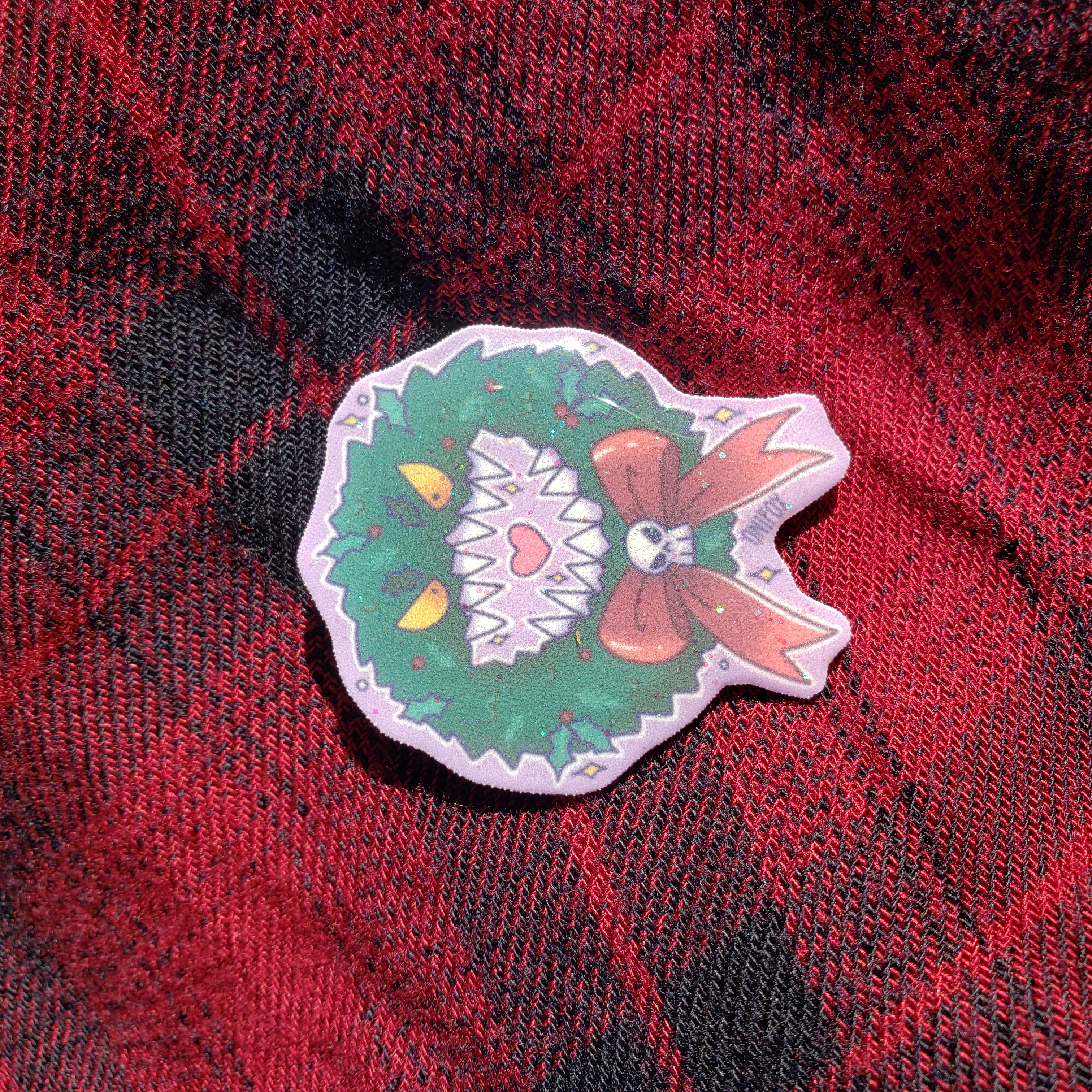 Evil Wreath Pin