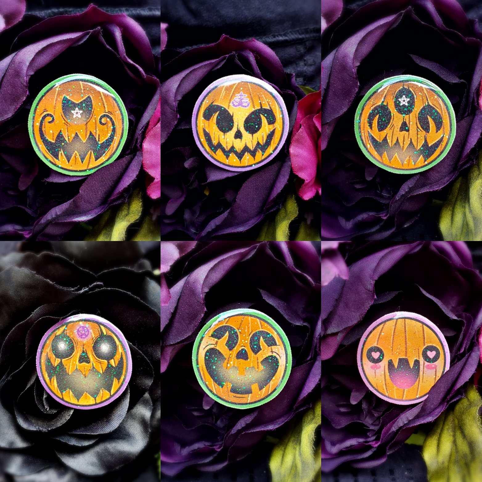 Spooky Pumpkin Pins