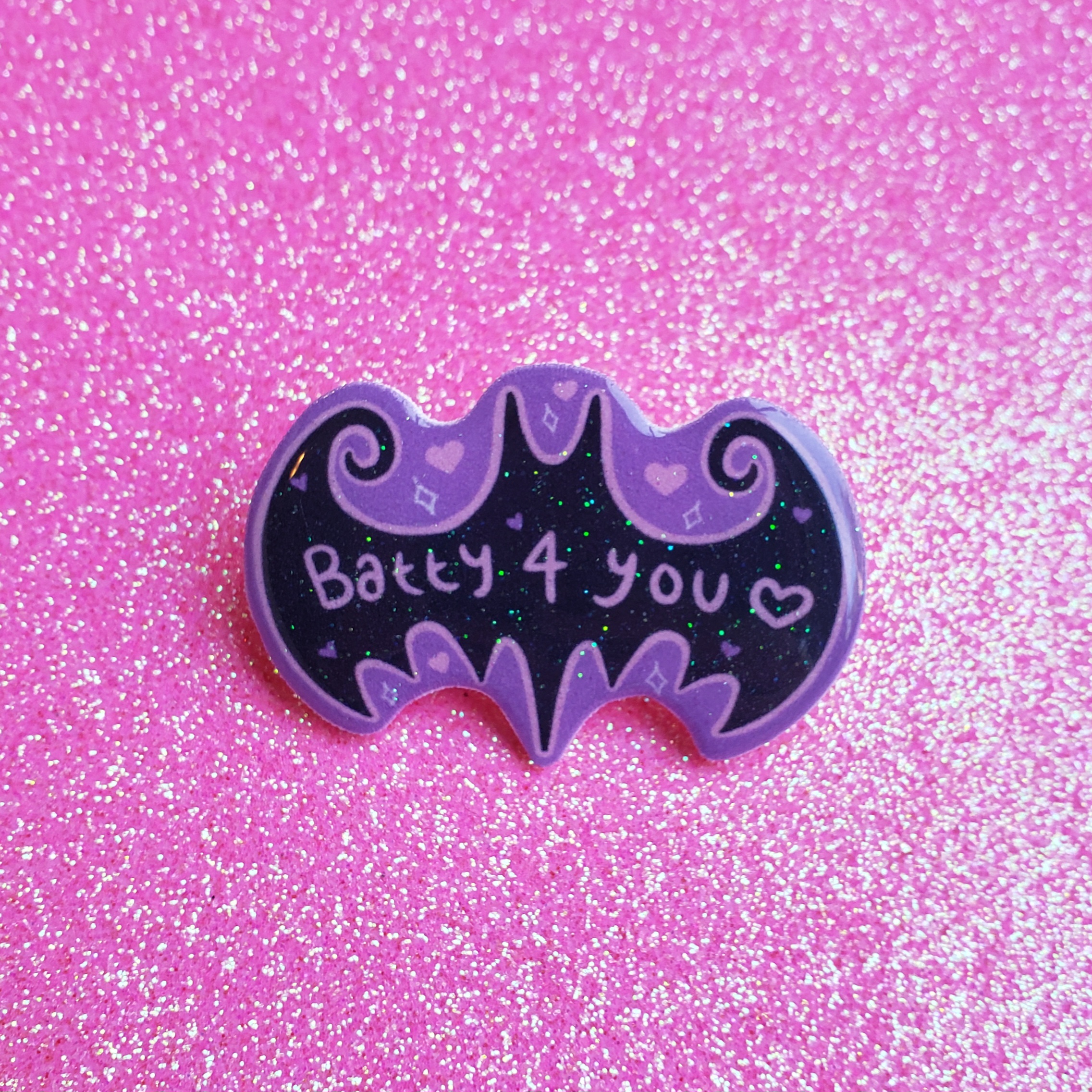 Batty 4 You Pin