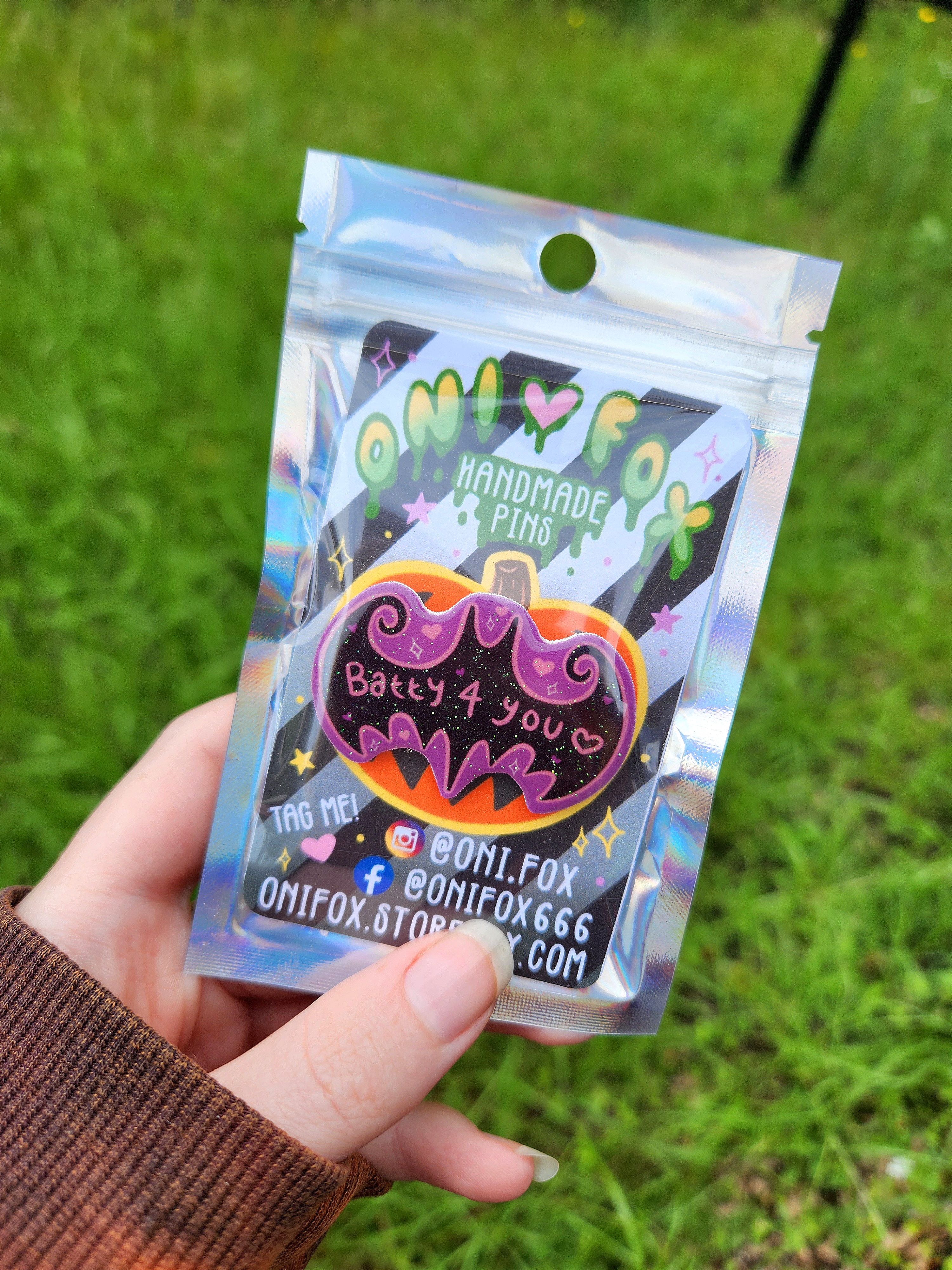 Batty 4 You Pin