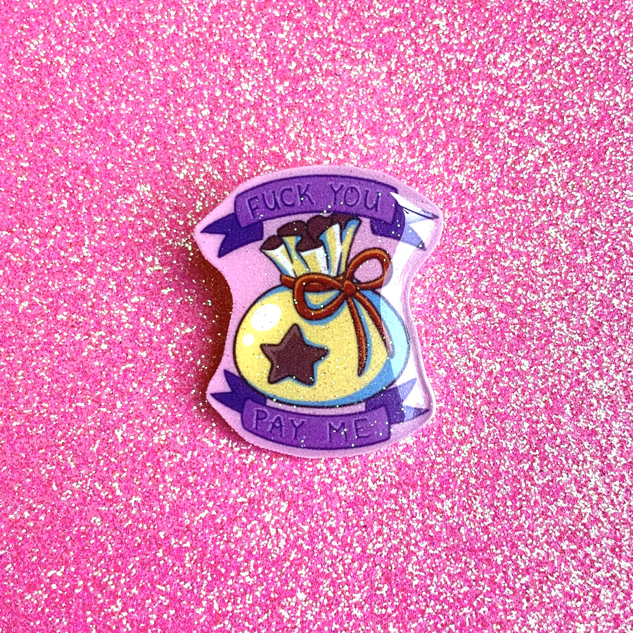 Bell Bag Pin