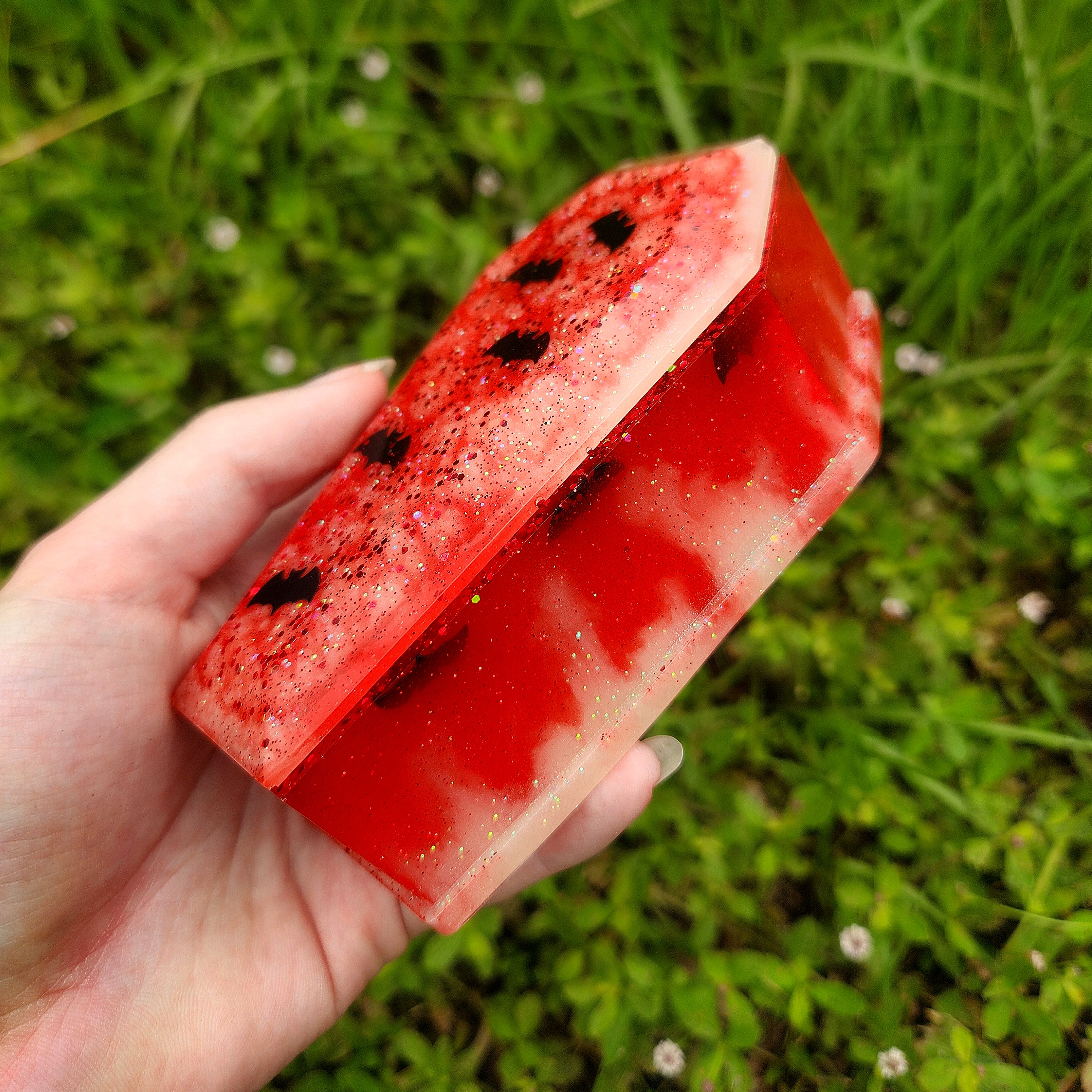 Bloody Bat Coffin Box