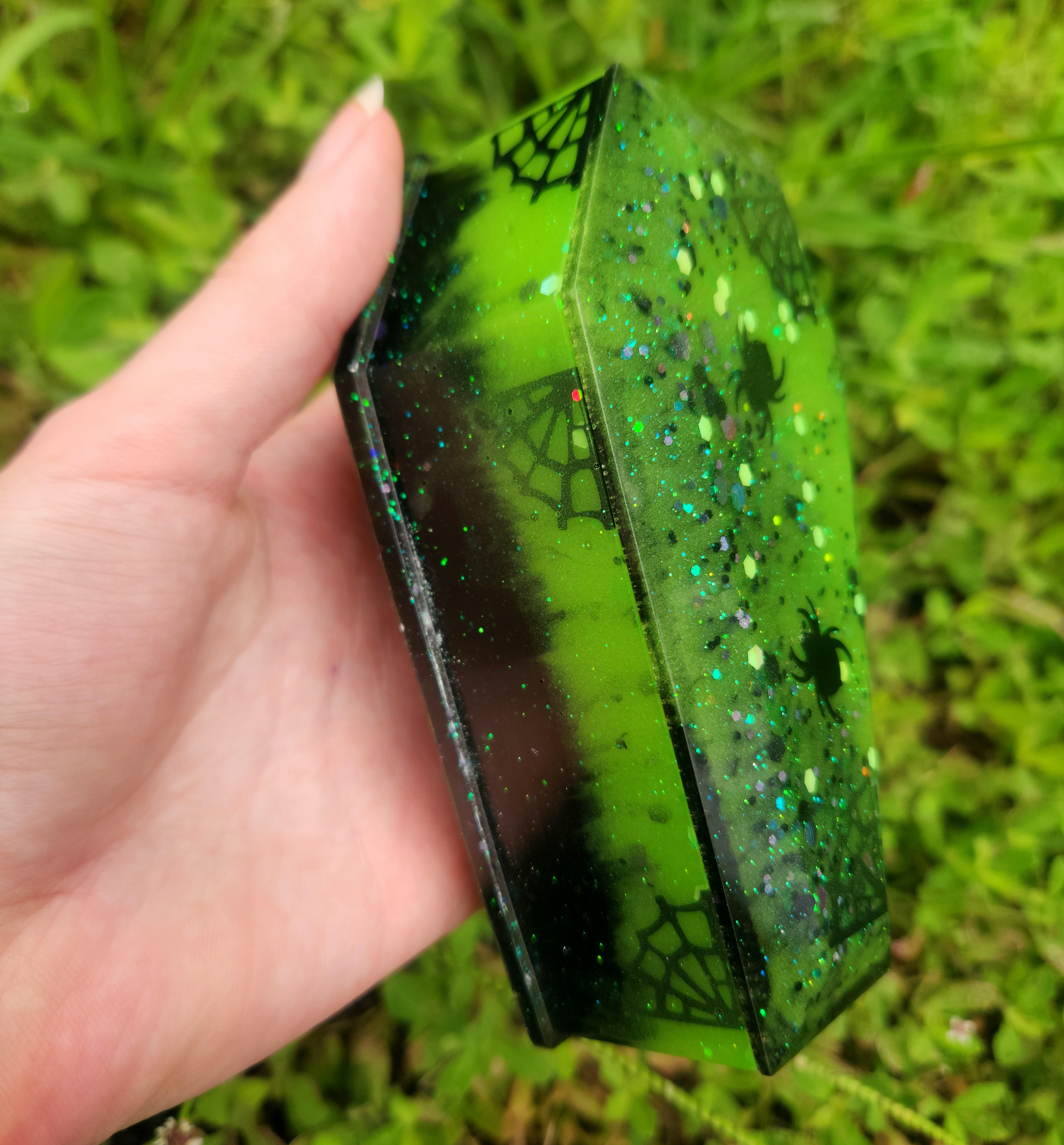Spooky Spider Coffin Box