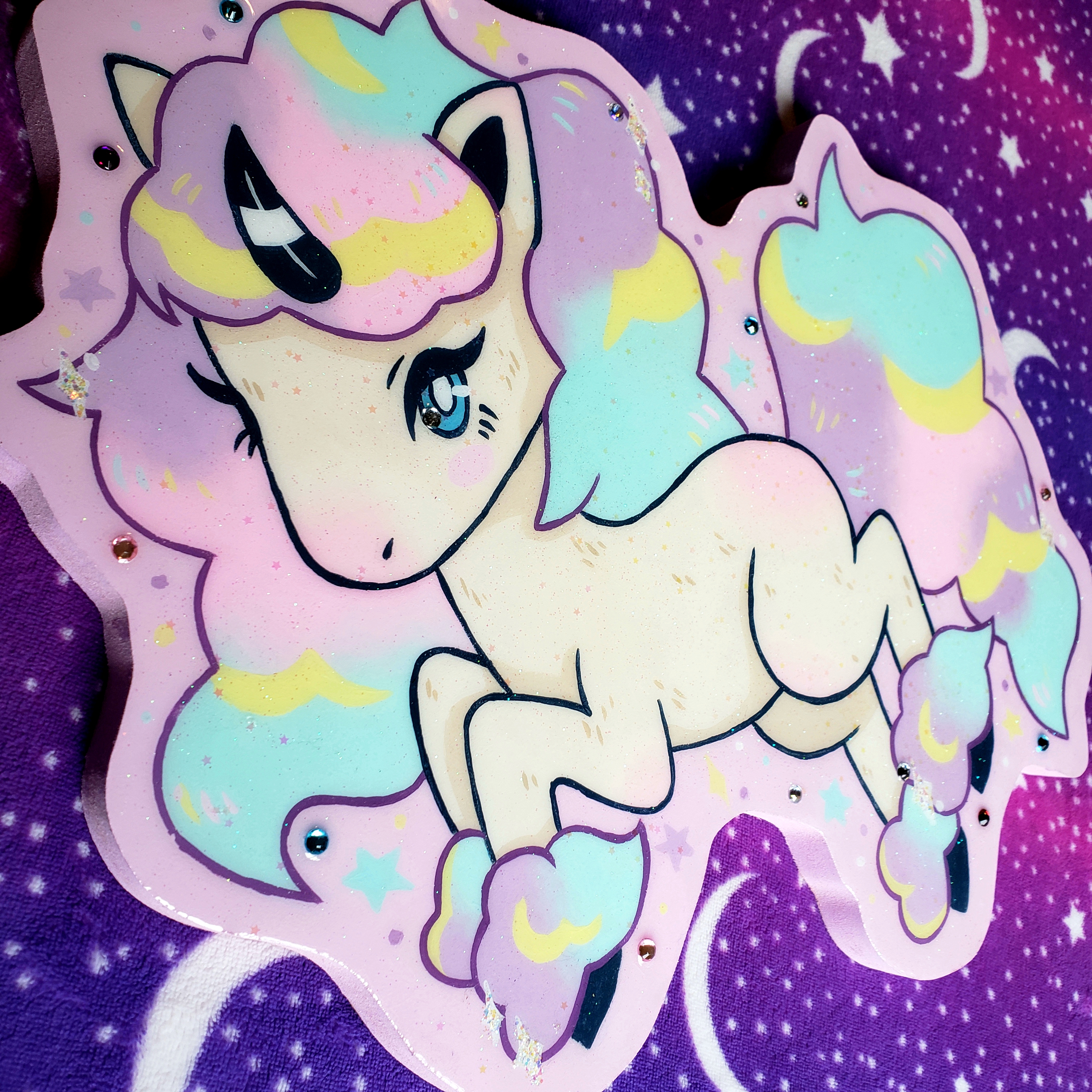 Galarian Ponyta Original Painting