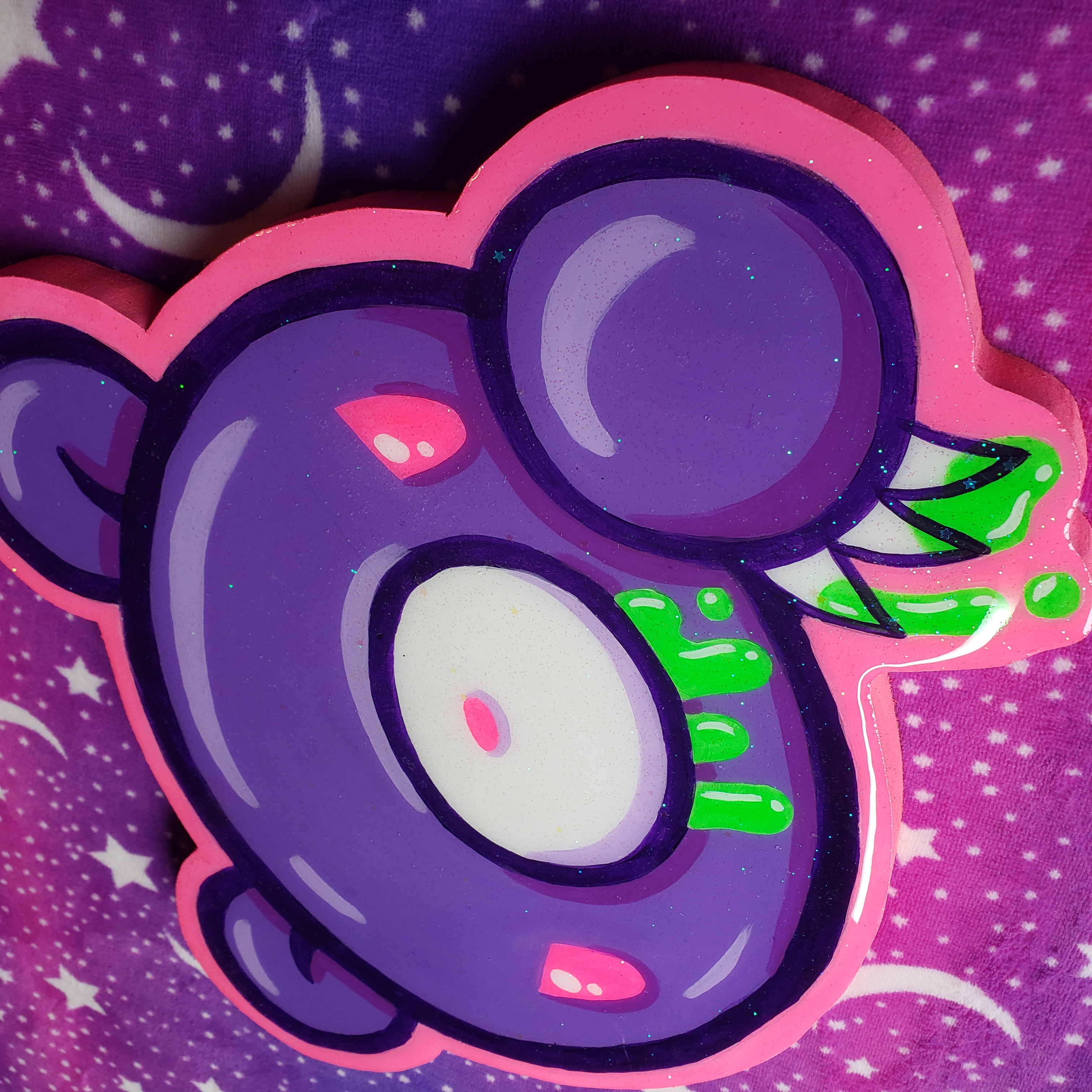 Grumpy Gloomy Original Painting