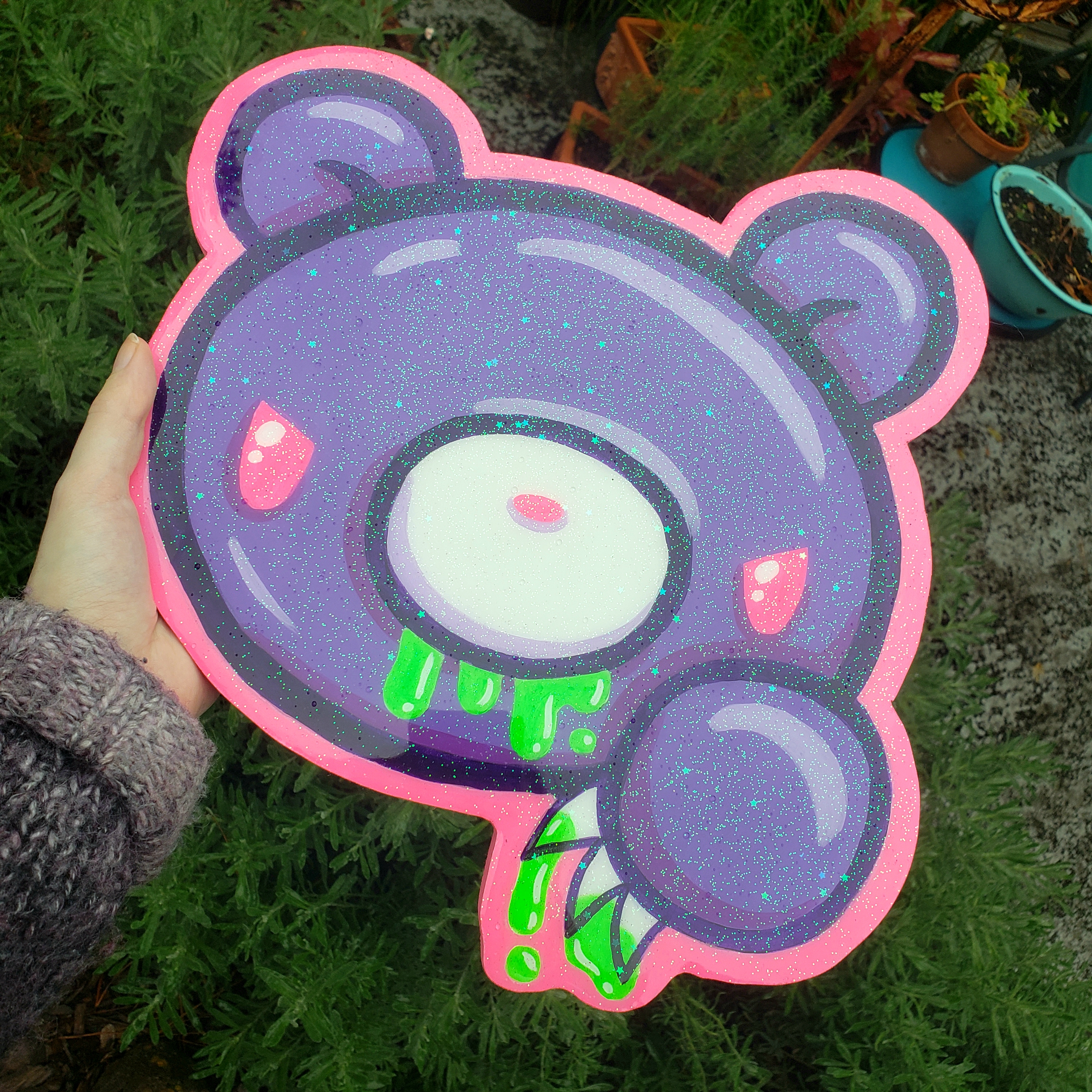 Grumpy Gloomy Original Painting