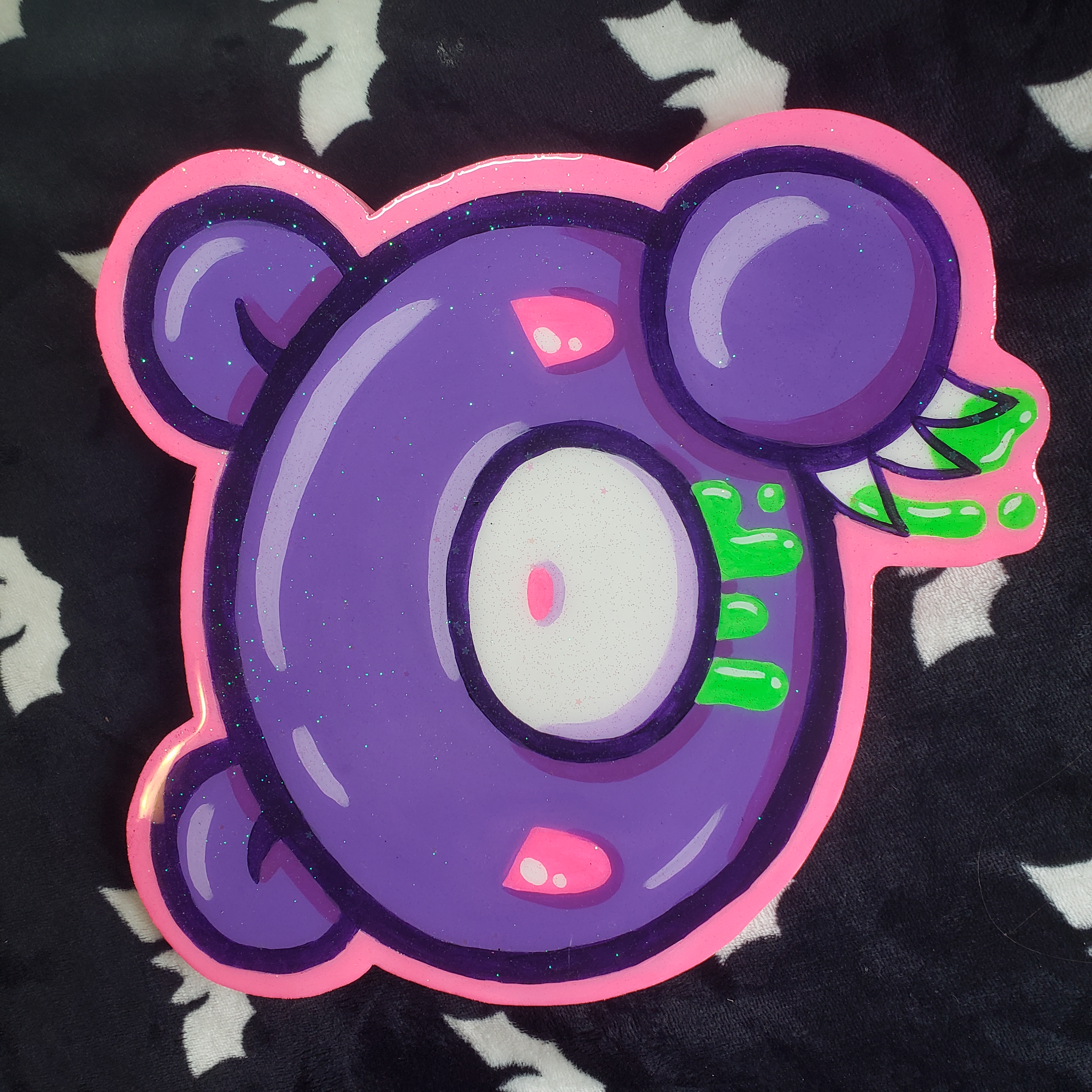 Grumpy Gloomy Original Painting
