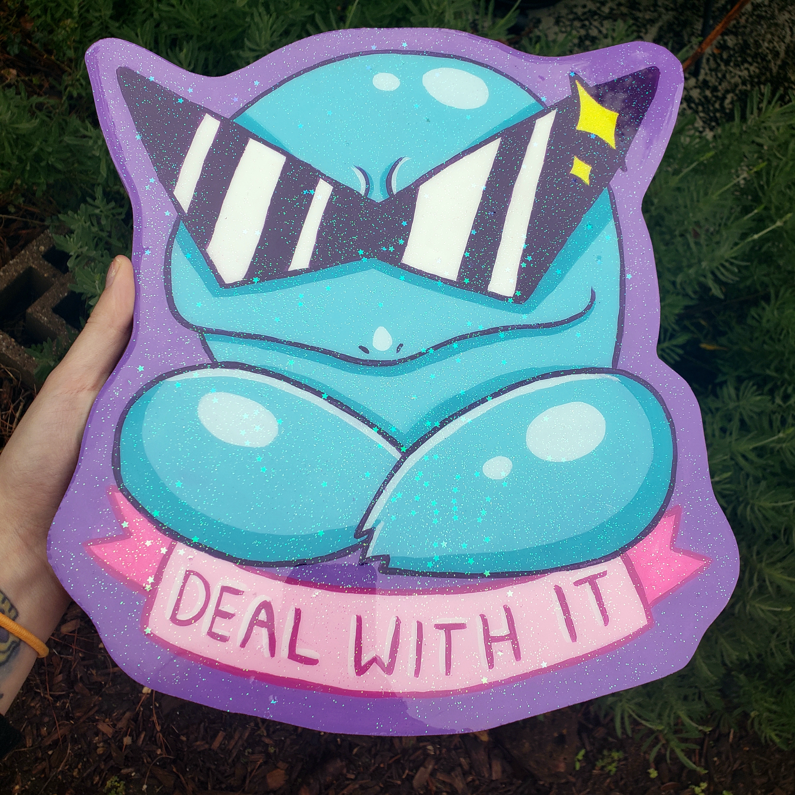 Squirtle Squad Original Painting