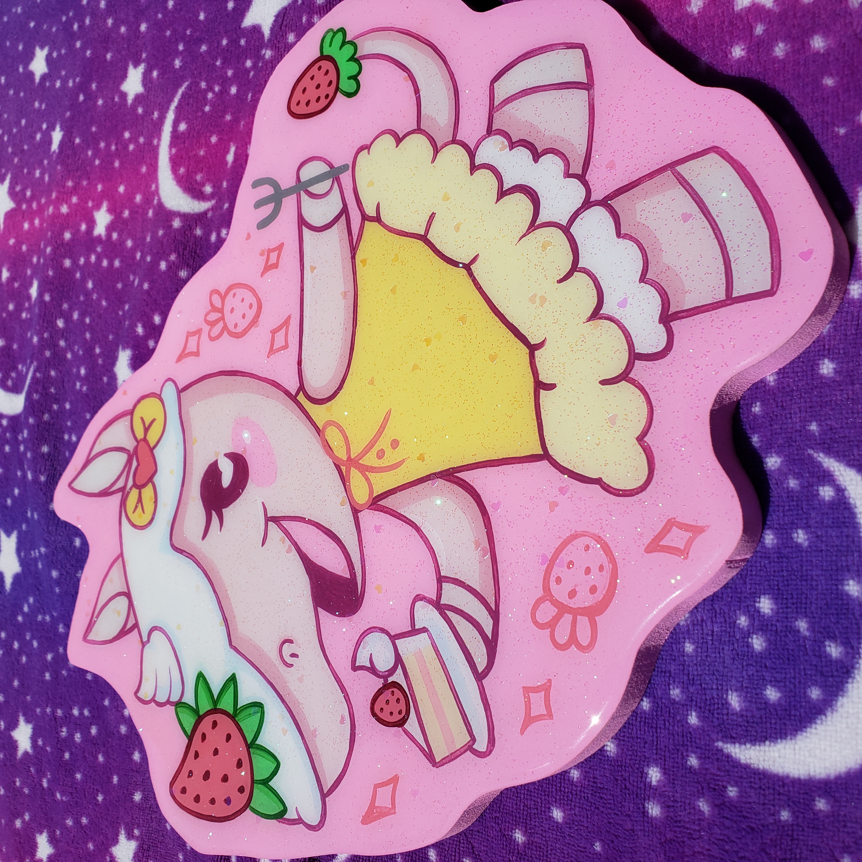 Animal Crossing Merengue Original Painting