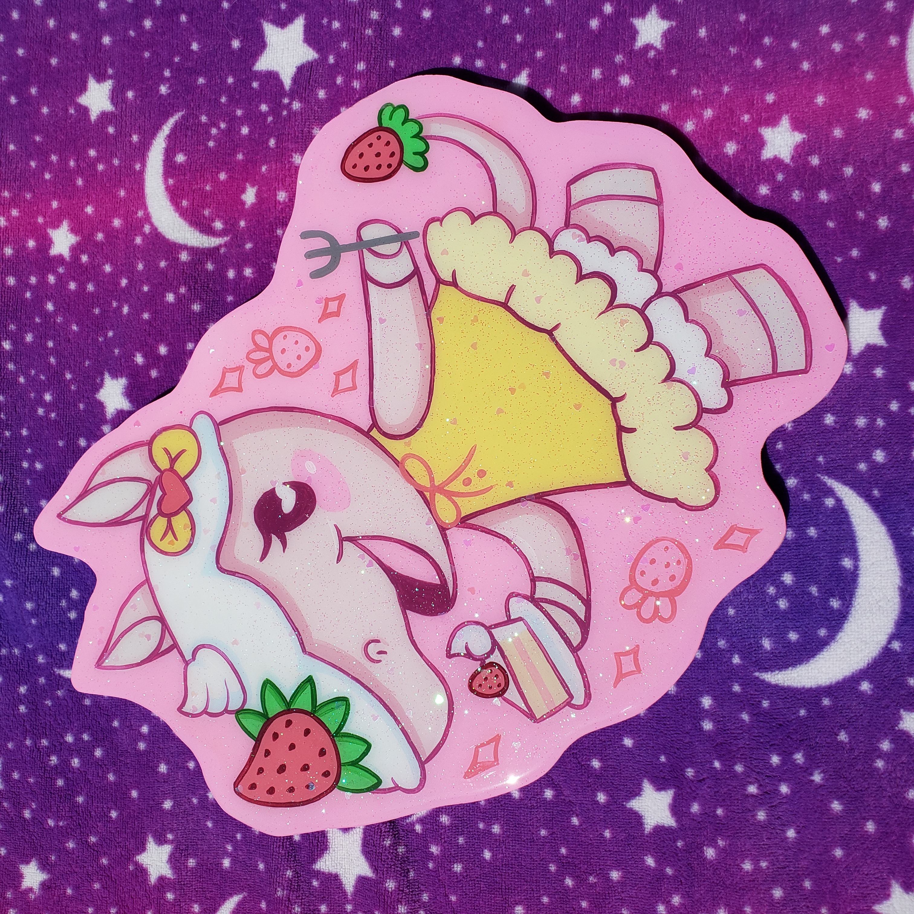Animal Crossing Merengue Original Painting