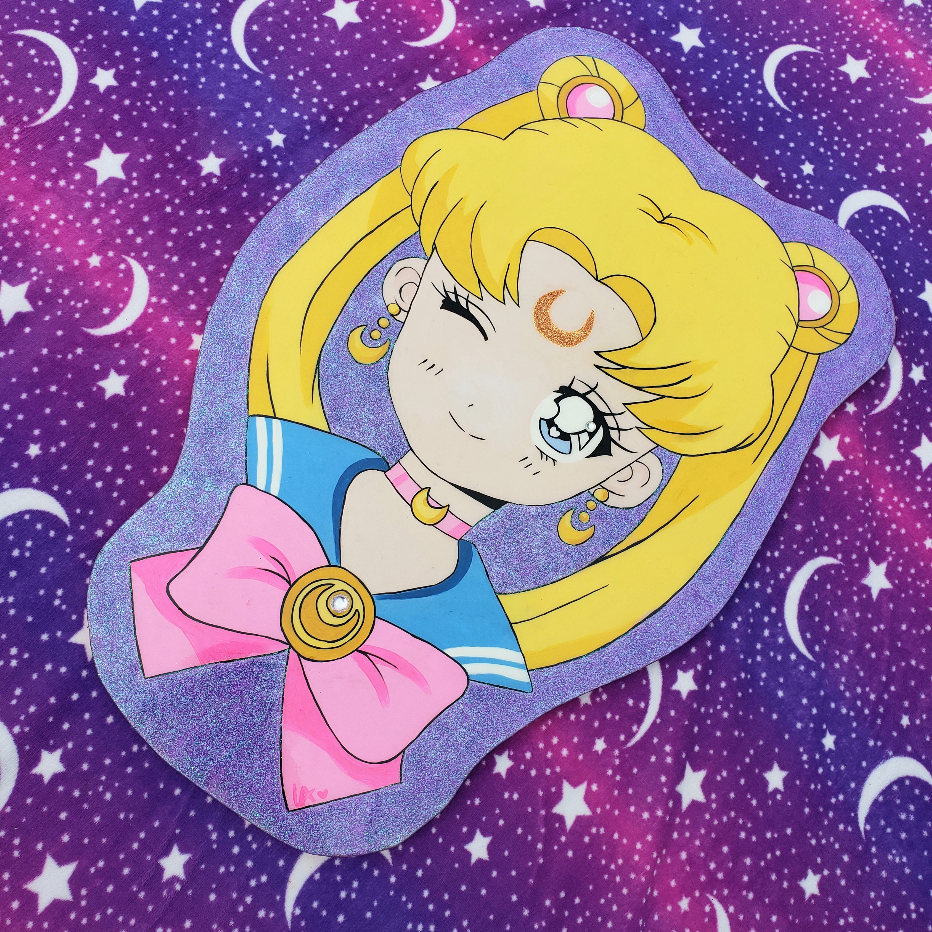 80's Style Sailor Moon Original Painting