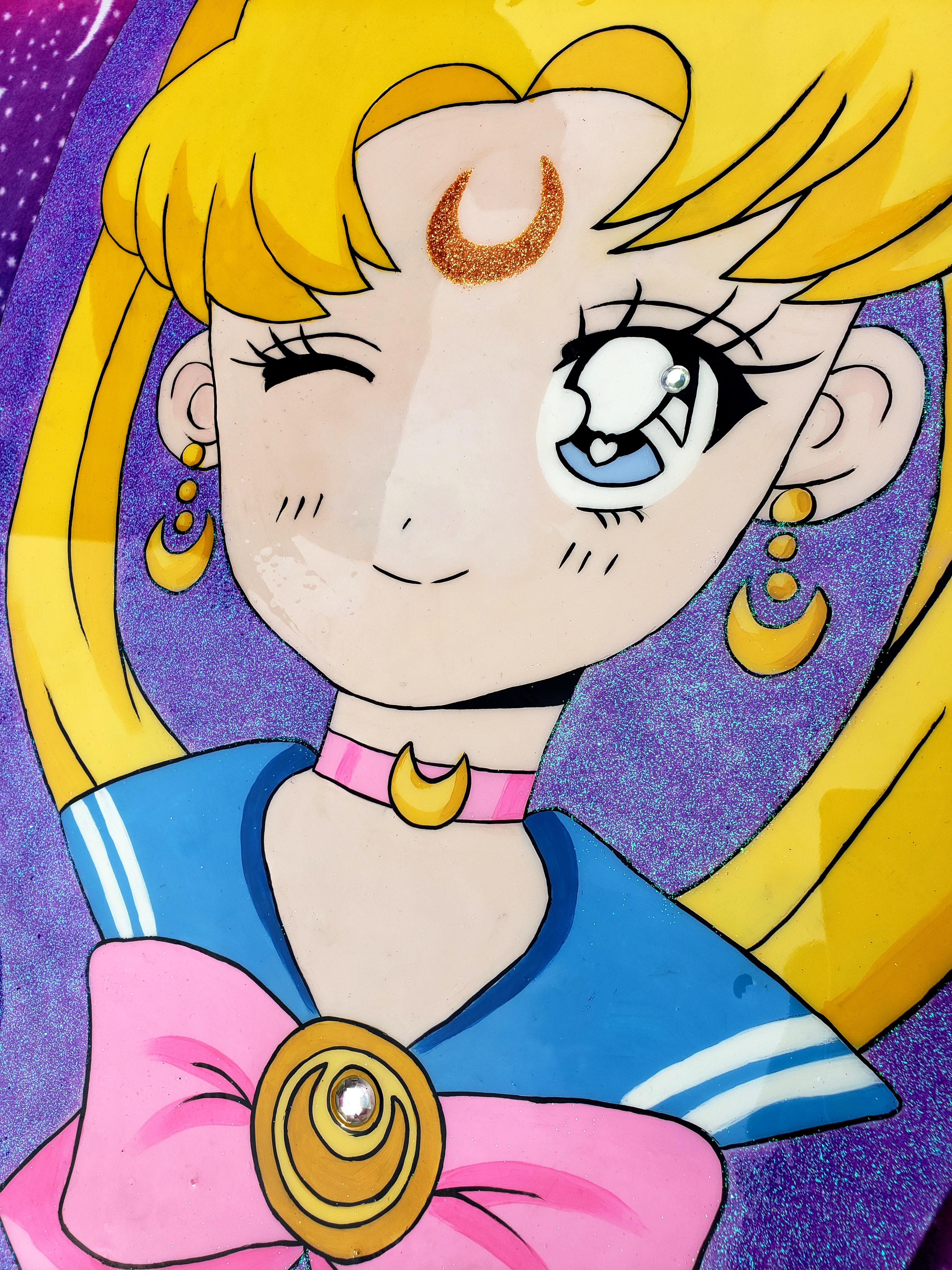 80's Style Sailor Moon Original Painting