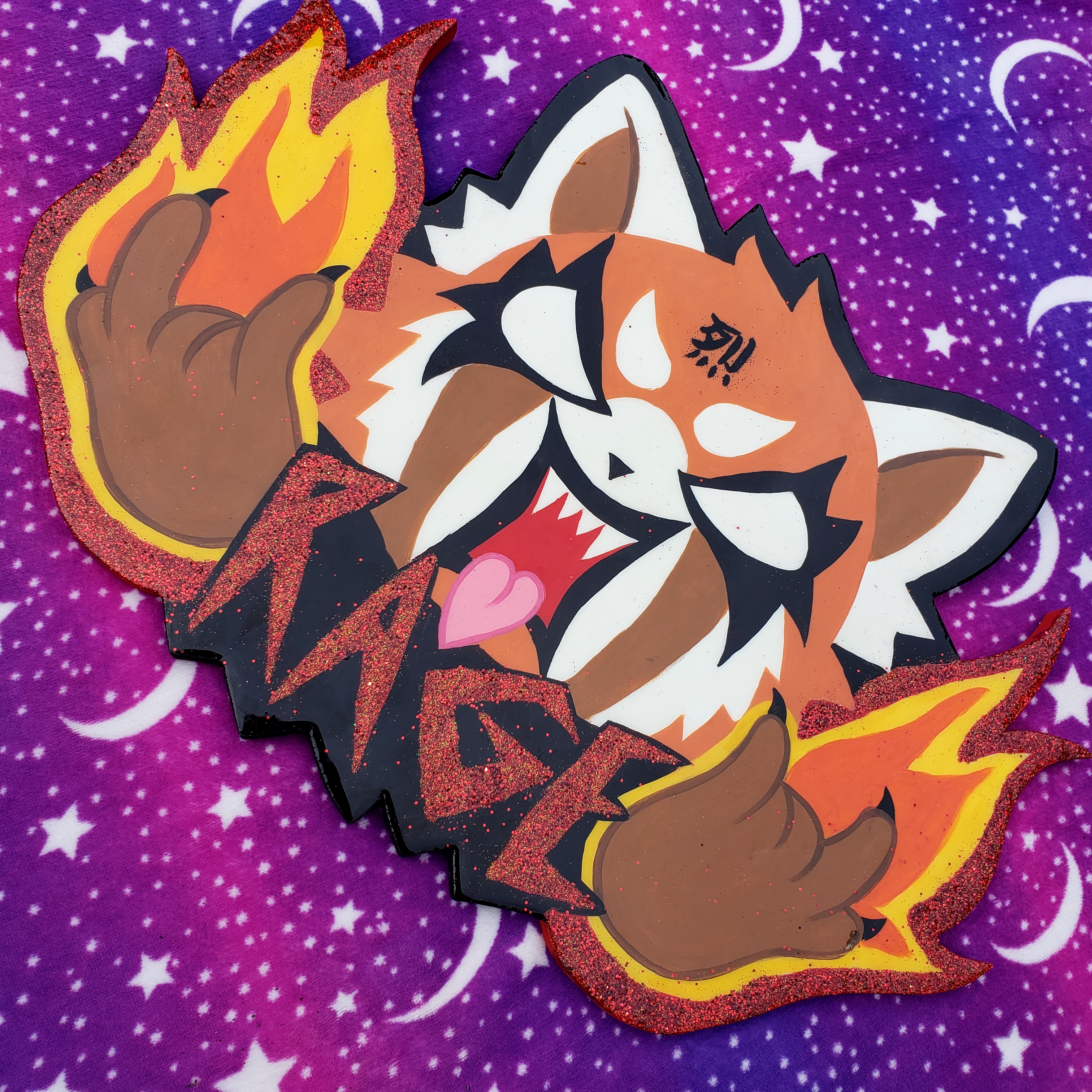 Aggretsuko Original Painting