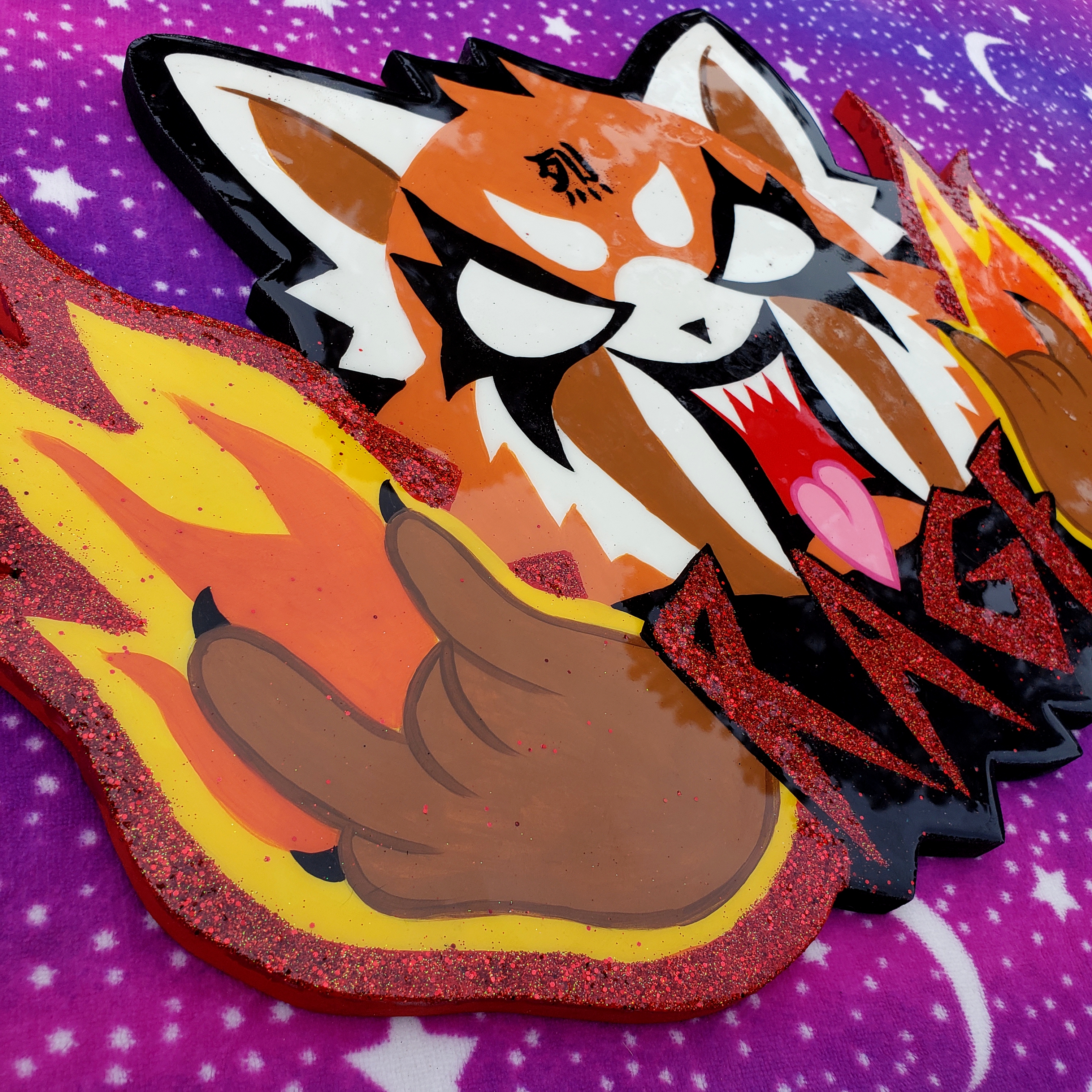 Aggretsuko Original Painting