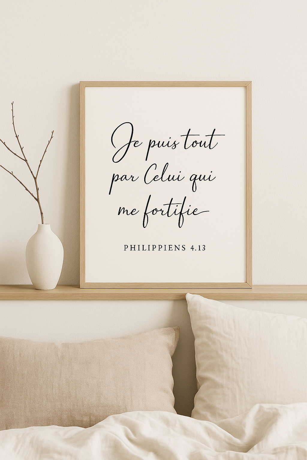 Je puis tout par Celui qui me fortifie – Philippiens 4:13
