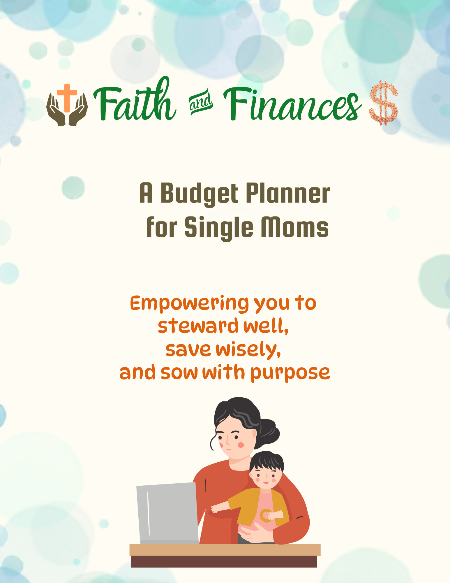 Faith and Finances: A Budget Planner for Single Moms