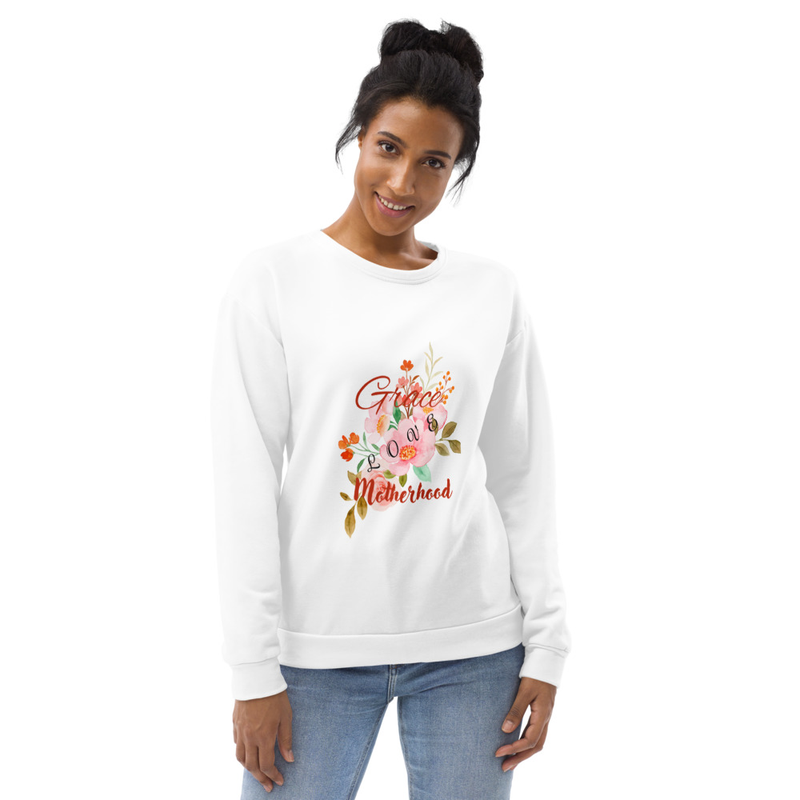 Grace Love Motherhood Floral Sweatshirt